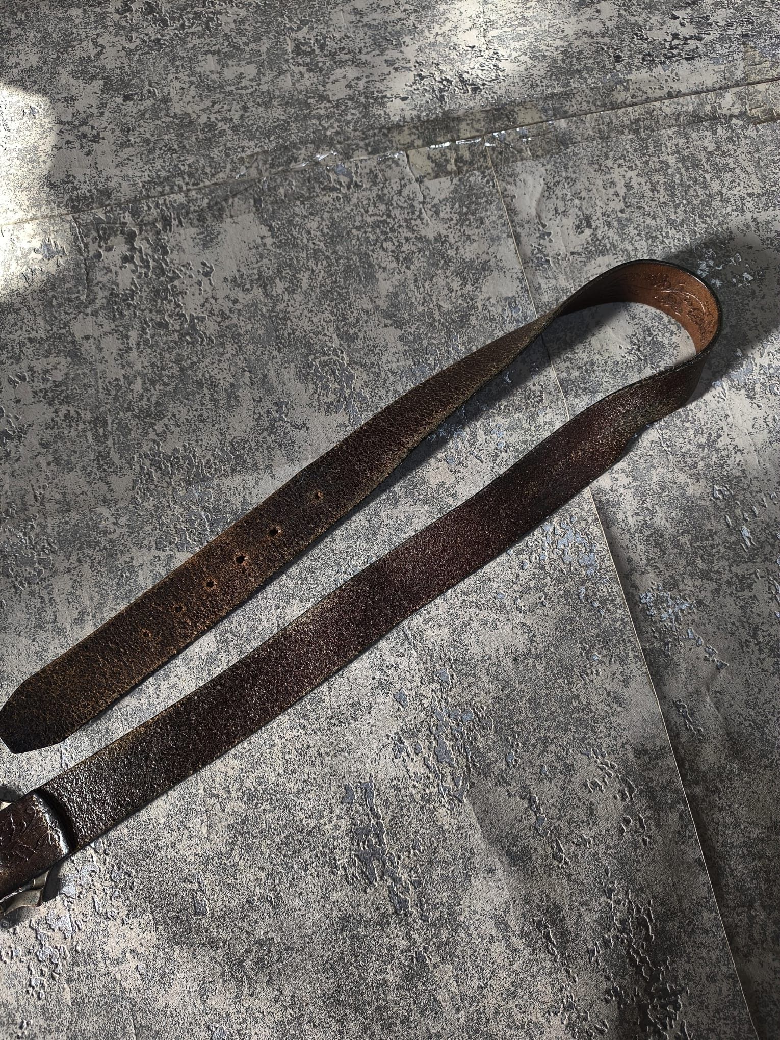 Nudie Jeans vintage nudie jeans italy leather belt western pattern Size ONE SIZE - 6 Thumbnail