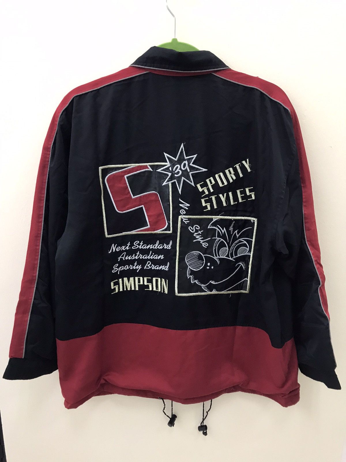 Vintage Vintage 🔥 Simpson Motorsports Jacket Size US L / EU 52-54 / 3 - 19 Thumbnail
