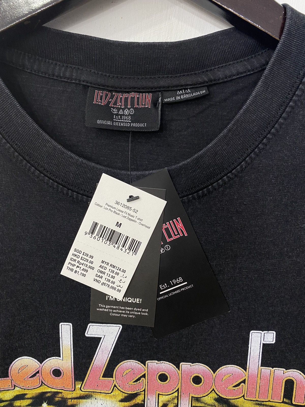Band Tees 💥LED ZEPPELIN hard rock band cotton on tee shirt Size US M / EU 48-50 / 2 - 3 Thumbnail
