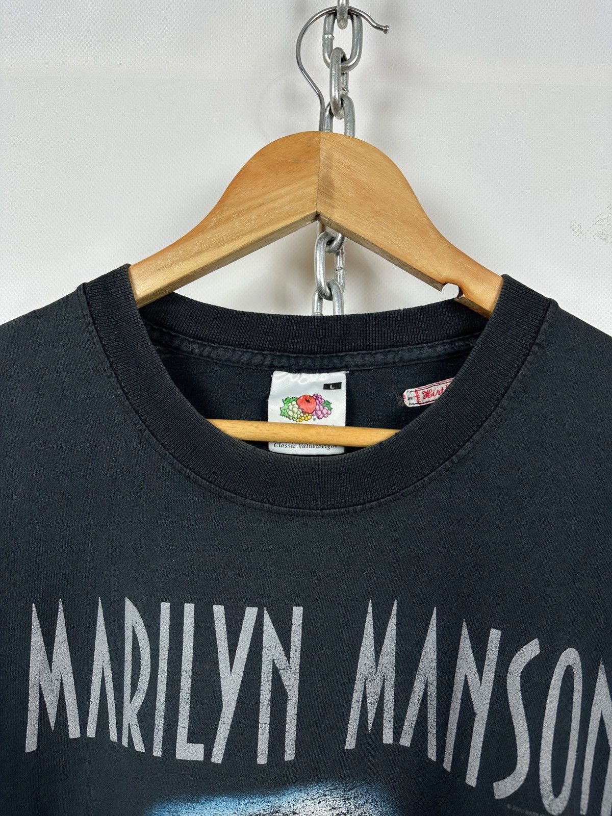 Band Tees 2003 Vintage Marilyn Manson The Golden Age of Grotesque Size US L / EU 52-54 / 3 - 8 Thumbnail
