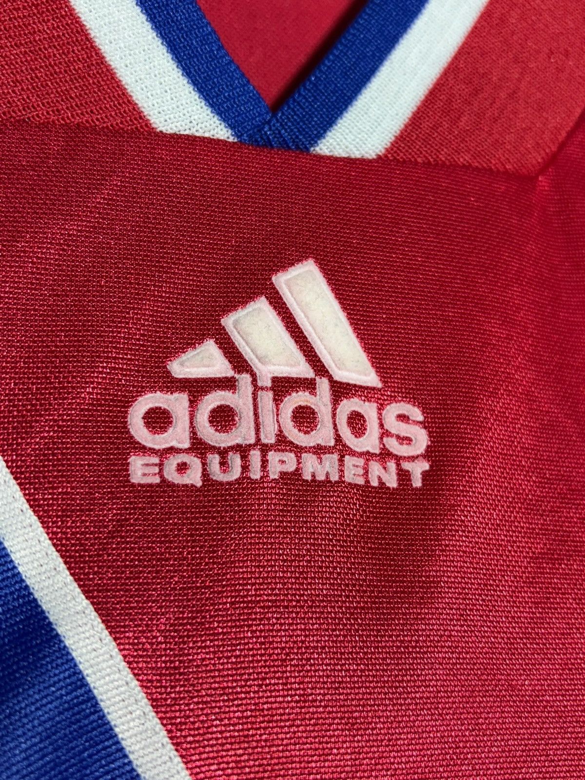 Adidas Vintage Bayern Munchen 1991-1993 Adidas Equipment Jersey Size US XL / EU 56 / 4 - 15 Thumbnail