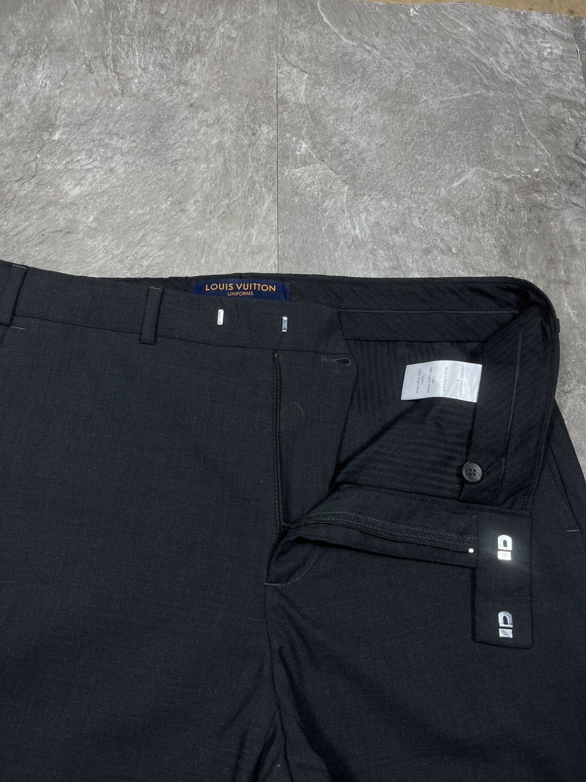 Louis Vuitton Louis Vuitton Uniform Classic Virgin Wool Pants Trousers Size US 36 / EU 52 - 9 Thumbnail