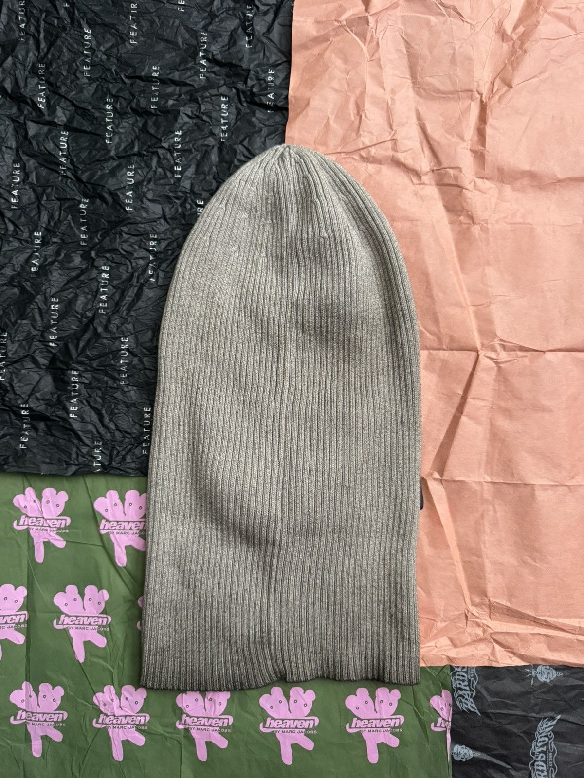 Other Colors washed biege balaclava Size ONE SIZE - 2 Thumbnail
