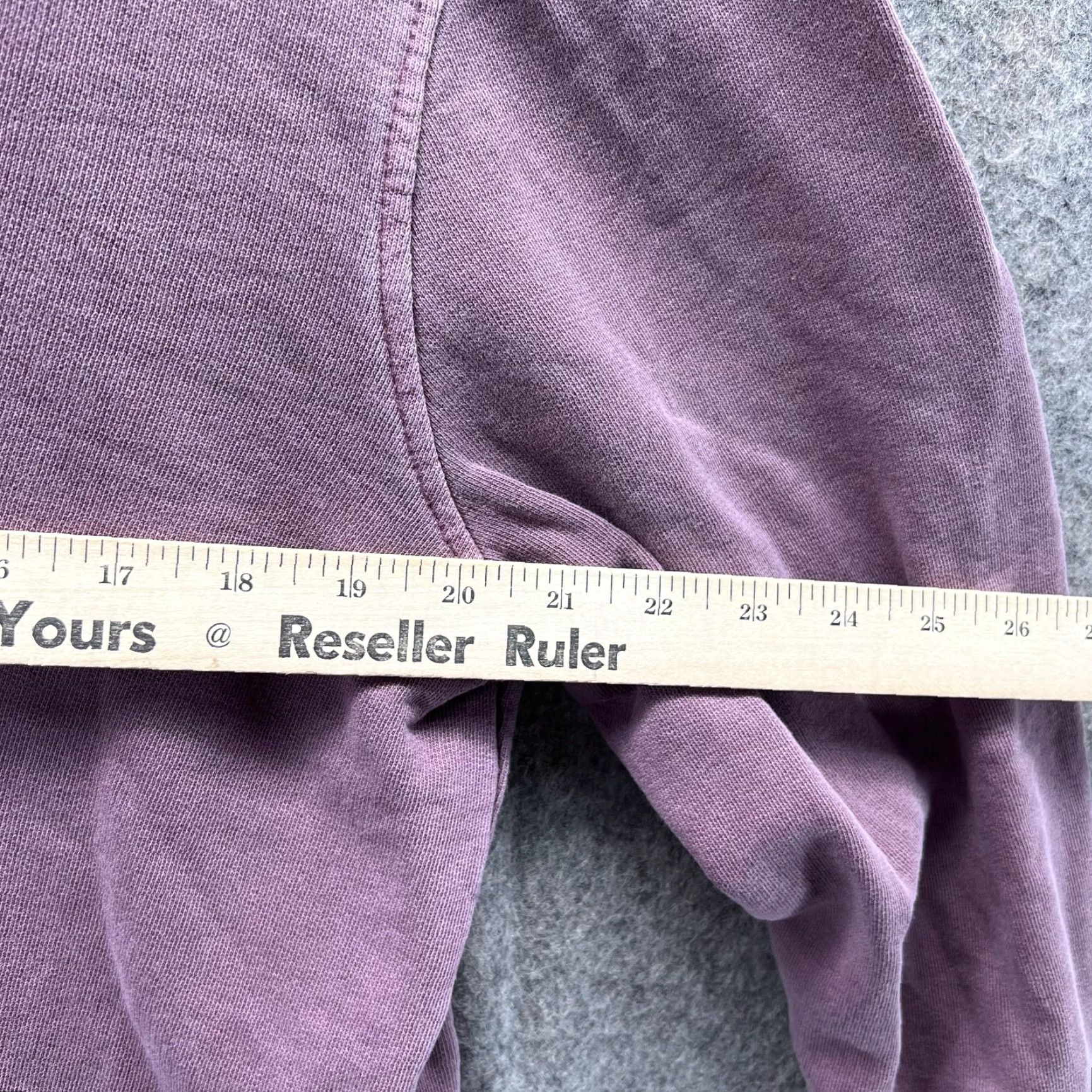Lucky Brand Lucky Brand Sweater Hoodie Mens Medium Purple Pullover Casual 1990s Pattern: Solid Vintage: No Size US M / EU 48-50 / 2 - 7 Thumbnail