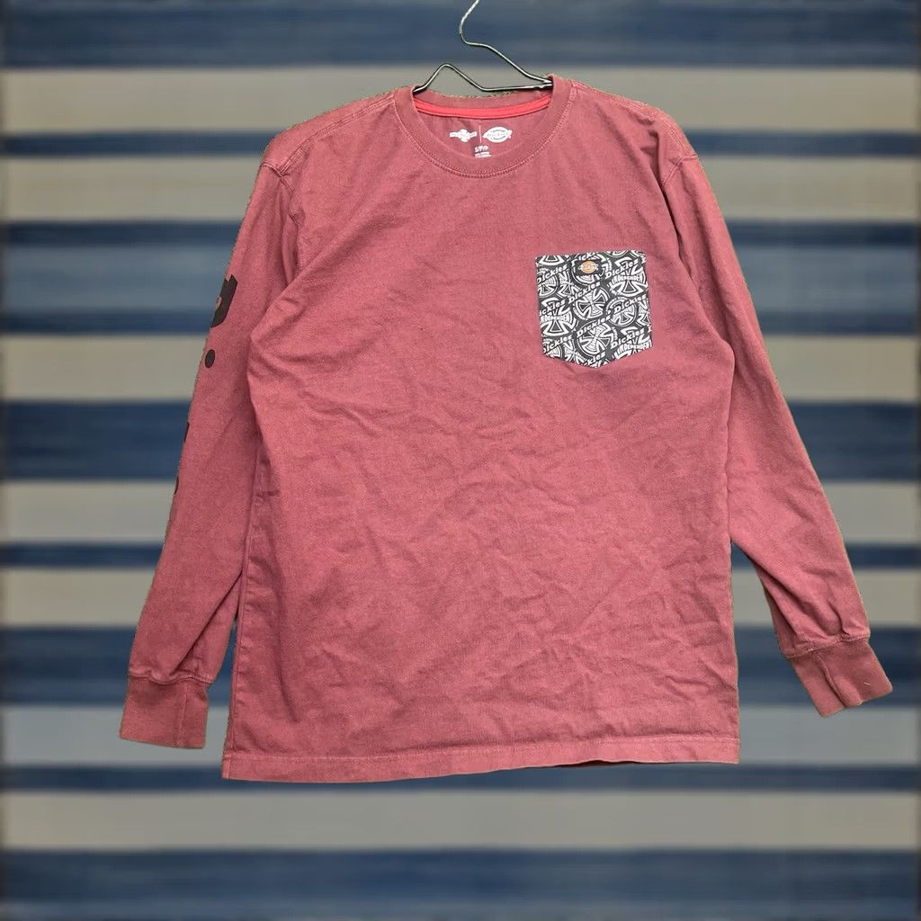 Dickies Dickies Independent Shirt Mens Small Long Sleeve Paisley Pocket Work y2k Collab Size US S / EU 44-46 / 1 - 1 Thumbnail