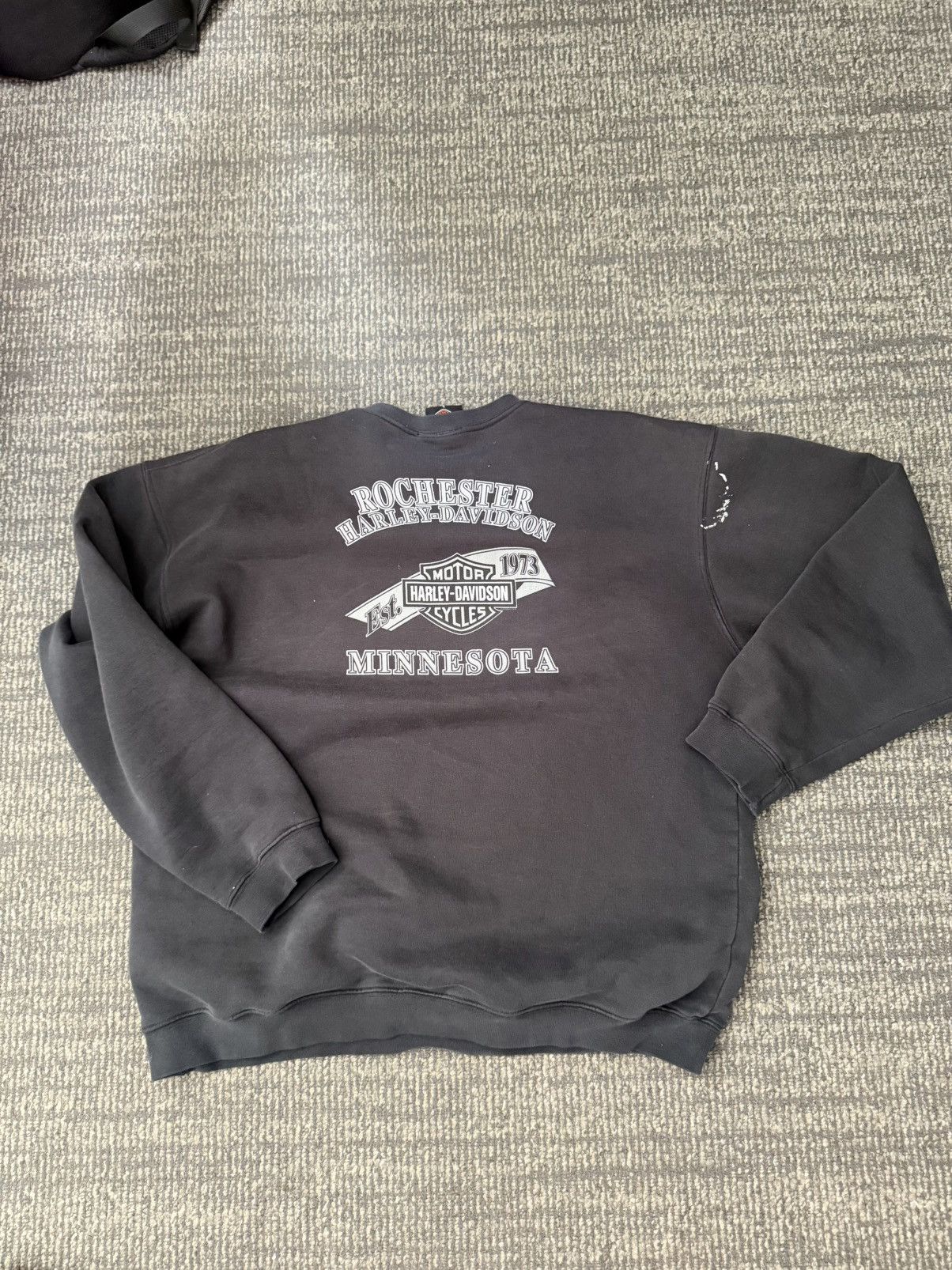 Harley Davidson Harley Davidson Vintage Crewneck Size US L / EU 52-54 / 3 - 5 Thumbnail