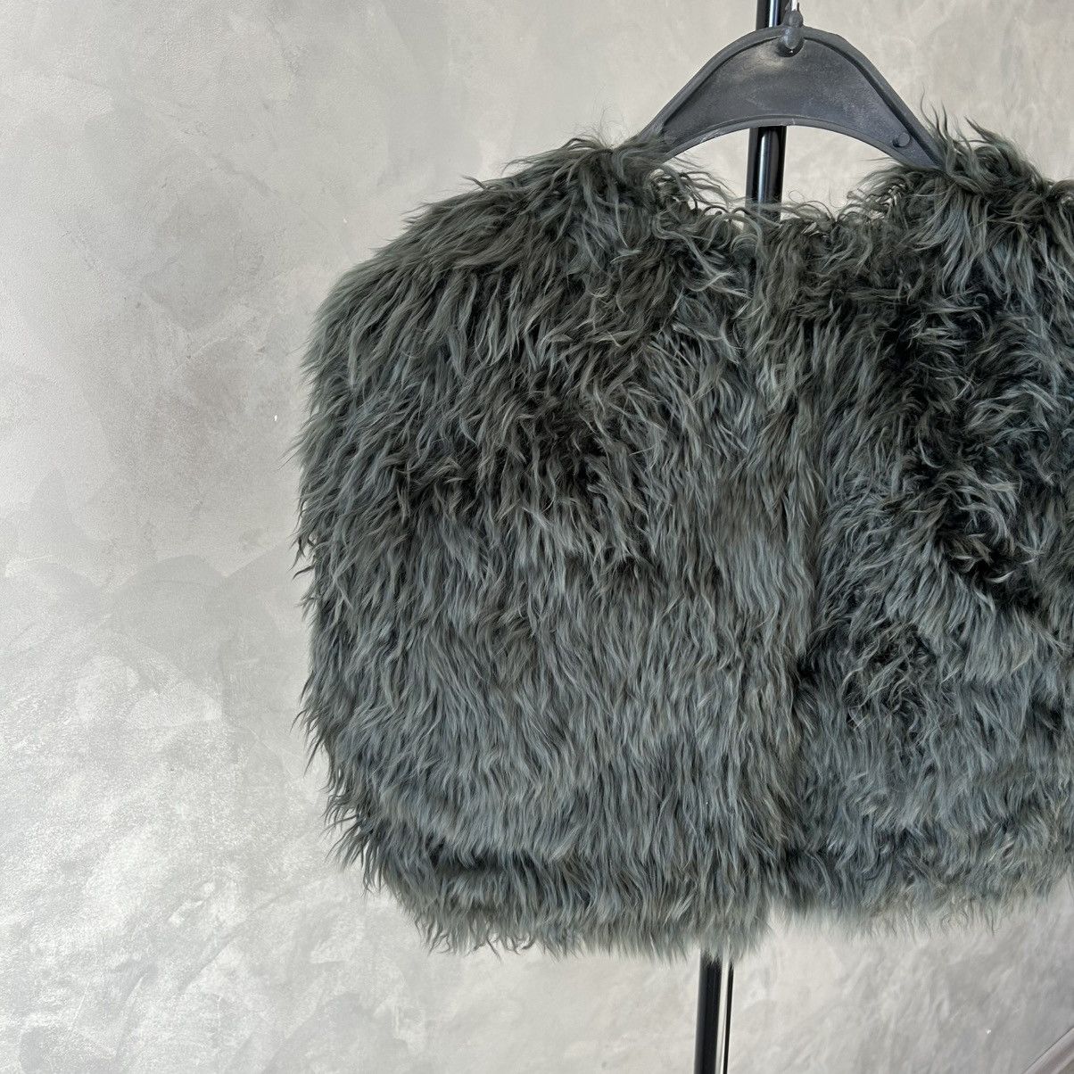 Marni Marni 100% Lama Alpaca Real Fur Shrug / Stole Size 38 Size XS / US 0-2 / IT 36-38 - 10 Thumbnail