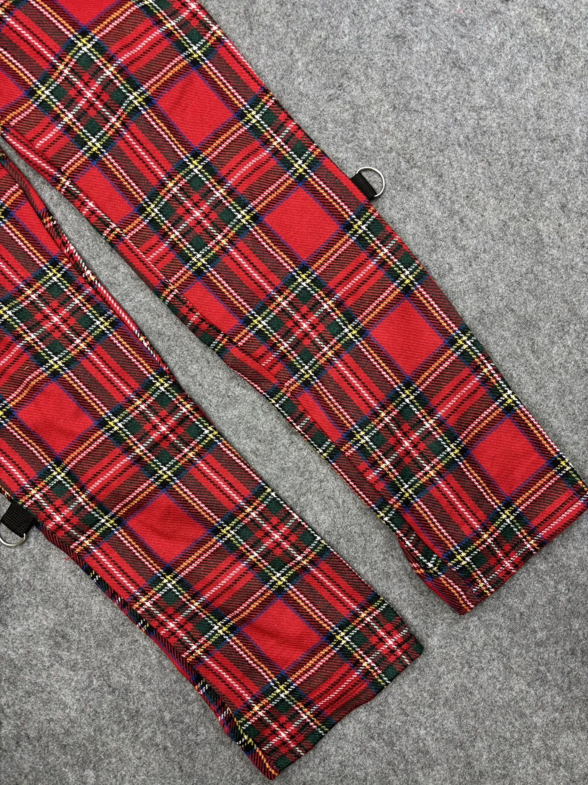 Seditionaries 💥Seditionaries💥Tiger Punk Lace Up Tartan Pant F764 Size US 30 / EU 46 - 11 Thumbnail