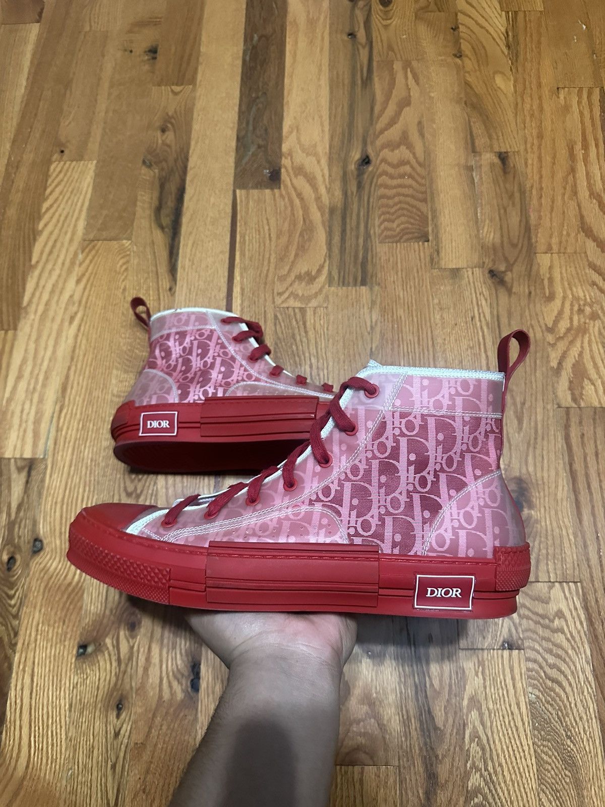 Dior B23 High Top Red