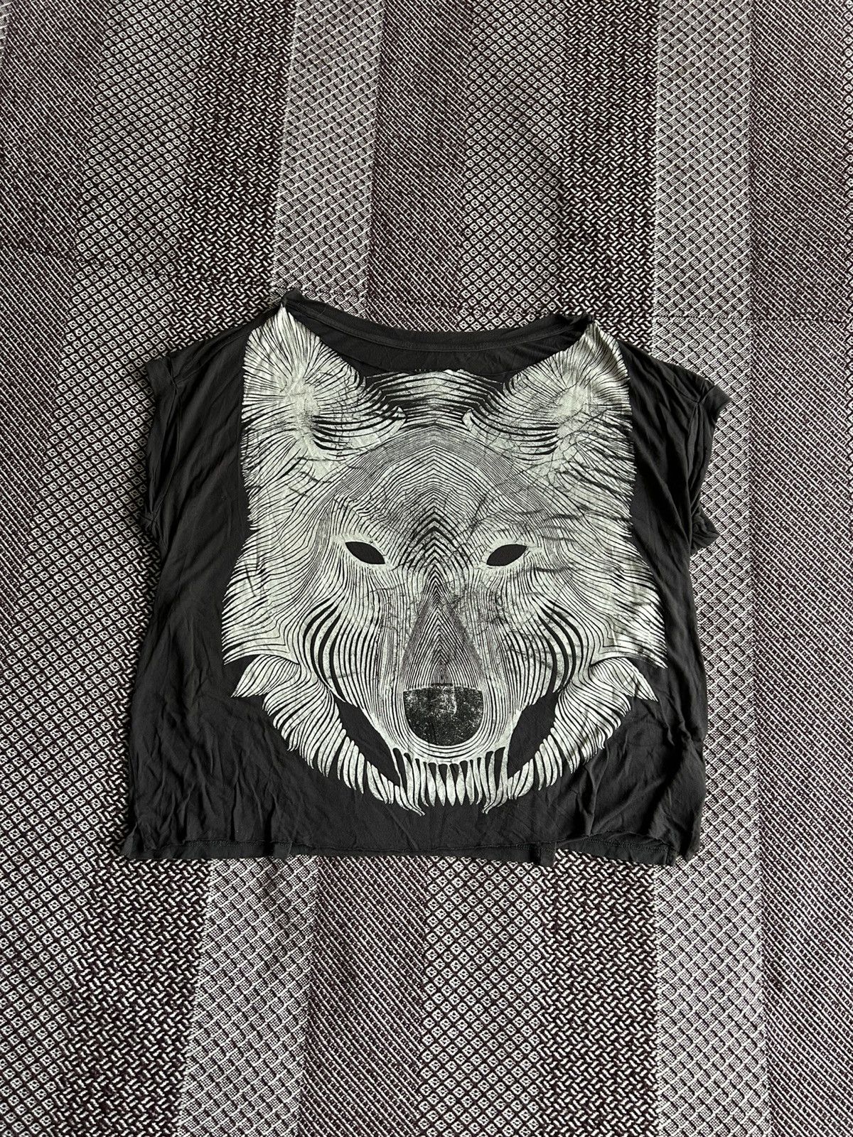 Allsaints Vintage Archive Tank Top Allsaints Wolf Print Unisex Size M Size M / US 6-8 / IT 42-44 - 1 Thumbnail