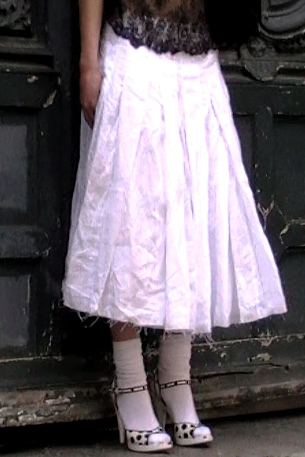 Junya Watanabe JUNYA WATANABE CDG RUNWAY PLEATED PARACHUTE SKIRT AD2004 Size 30" / US 8 / IT 44 - 10 Thumbnail