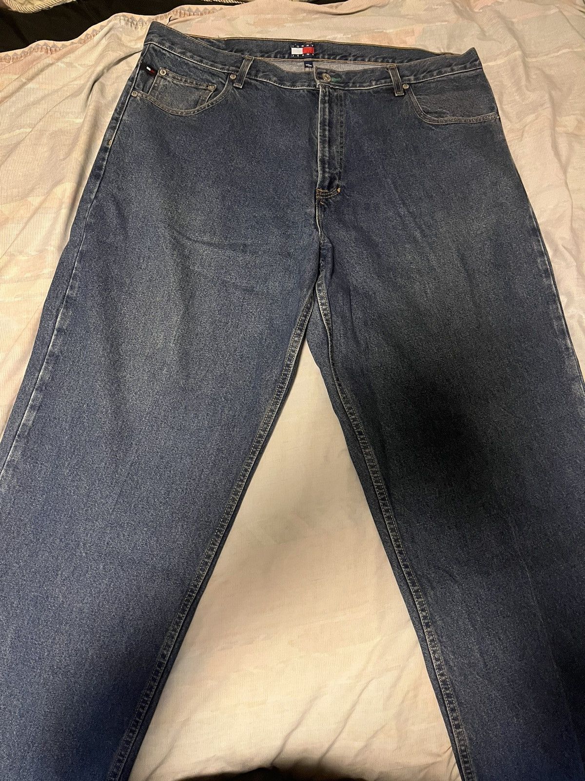 Tommy Hilfiger × Vintage y2k baggy vintage tommy hilfiger jeans Size US 42 / EU 58 - 1 Thumbnail