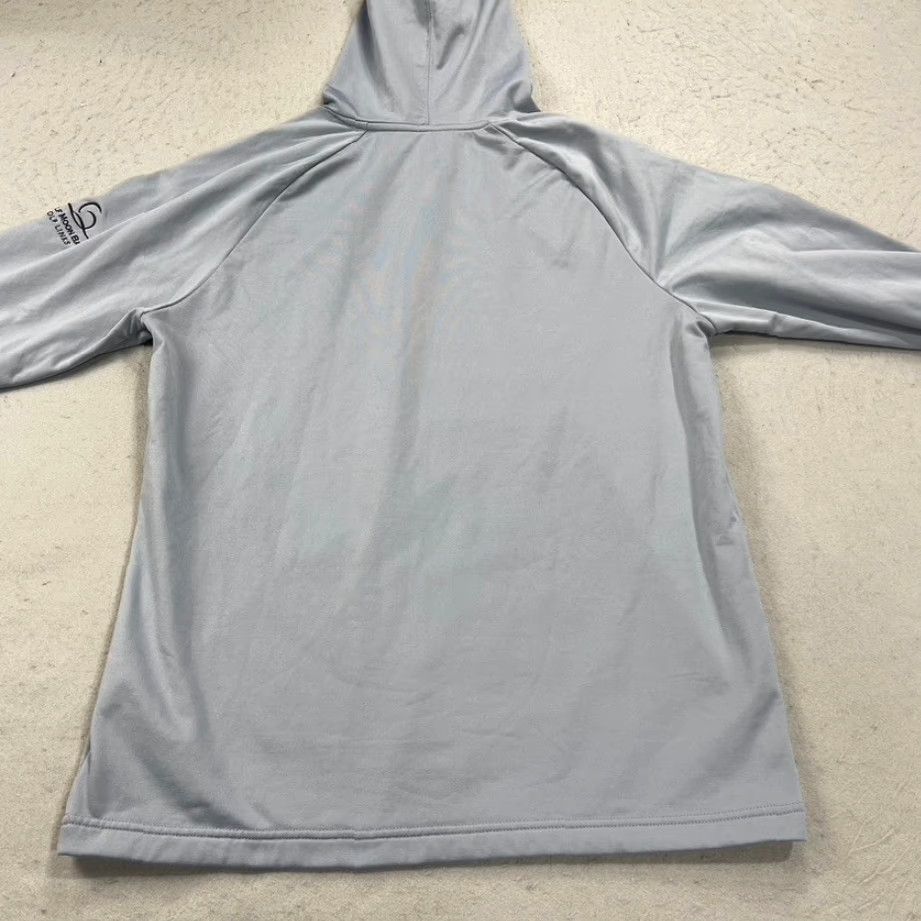 Vintage Levelwear Hoodie Mens M Gray Half Moon Bay Golf Links Pullover Sweatshirt Tight knit Polyester Spandex Golf Theme Modern Regular Fit Size US M / EU 48-50 / 2 - 6 Thumbnail