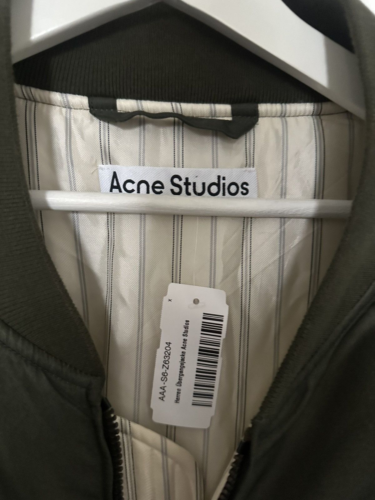 Acne Studios Acne Studios Satin bomber jacket Size US M / EU 48-50 / 2 - 5 Thumbnail