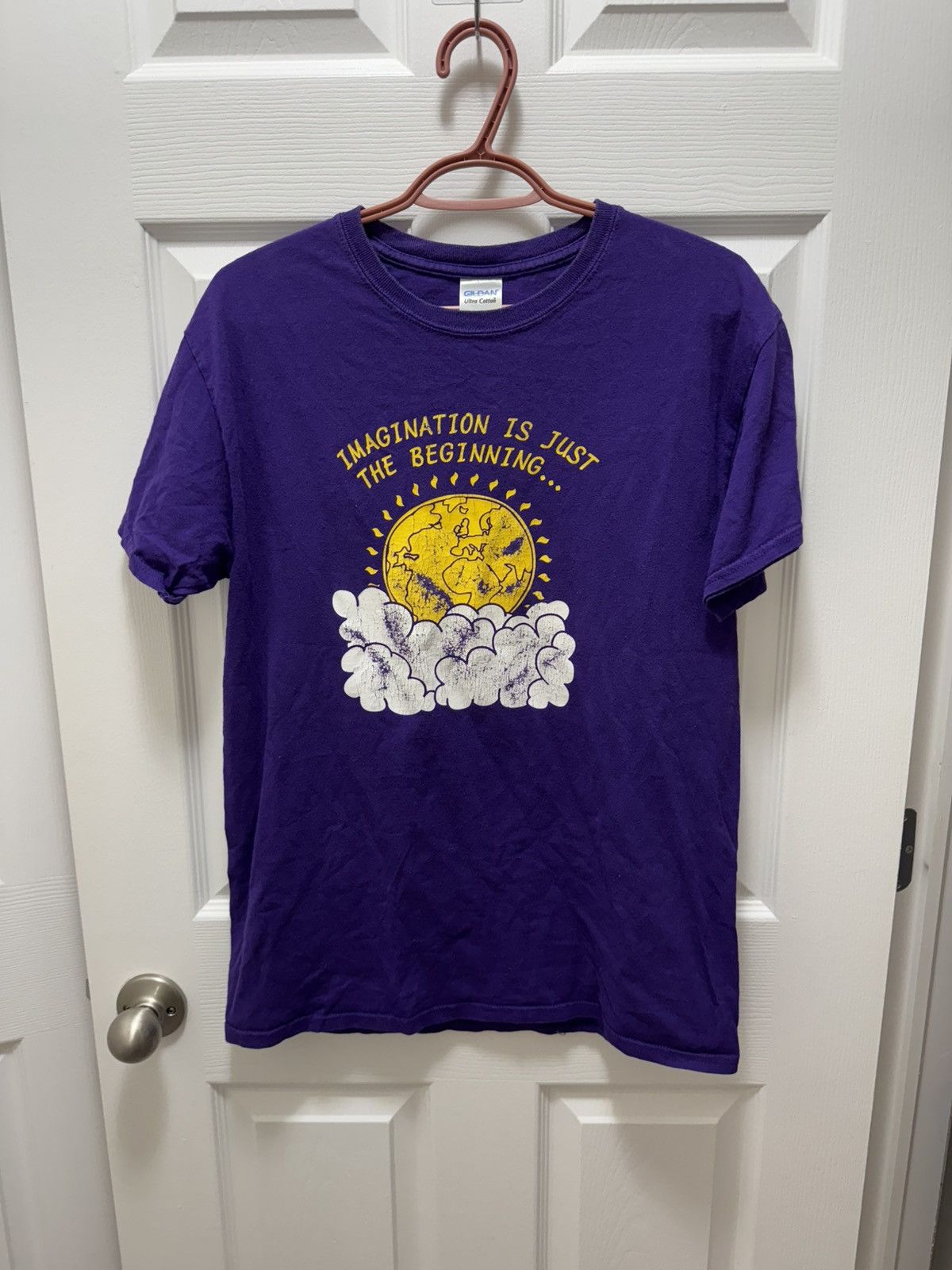Gildan Gildan Imagination Is Just The Beginning 2015 Vintage Purple Size US M / EU 48-50 / 2 - 1 Thumbnail