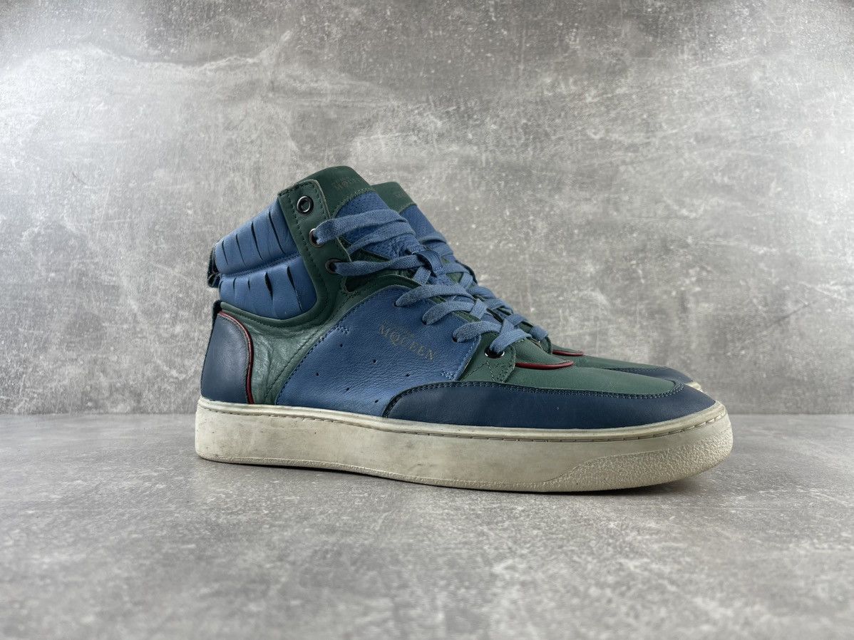 Alexander McQueen Alexander McQueen x Puma Archive High Top Sneakers Leather Size US 10 / EU 43 - 2 Thumbnail