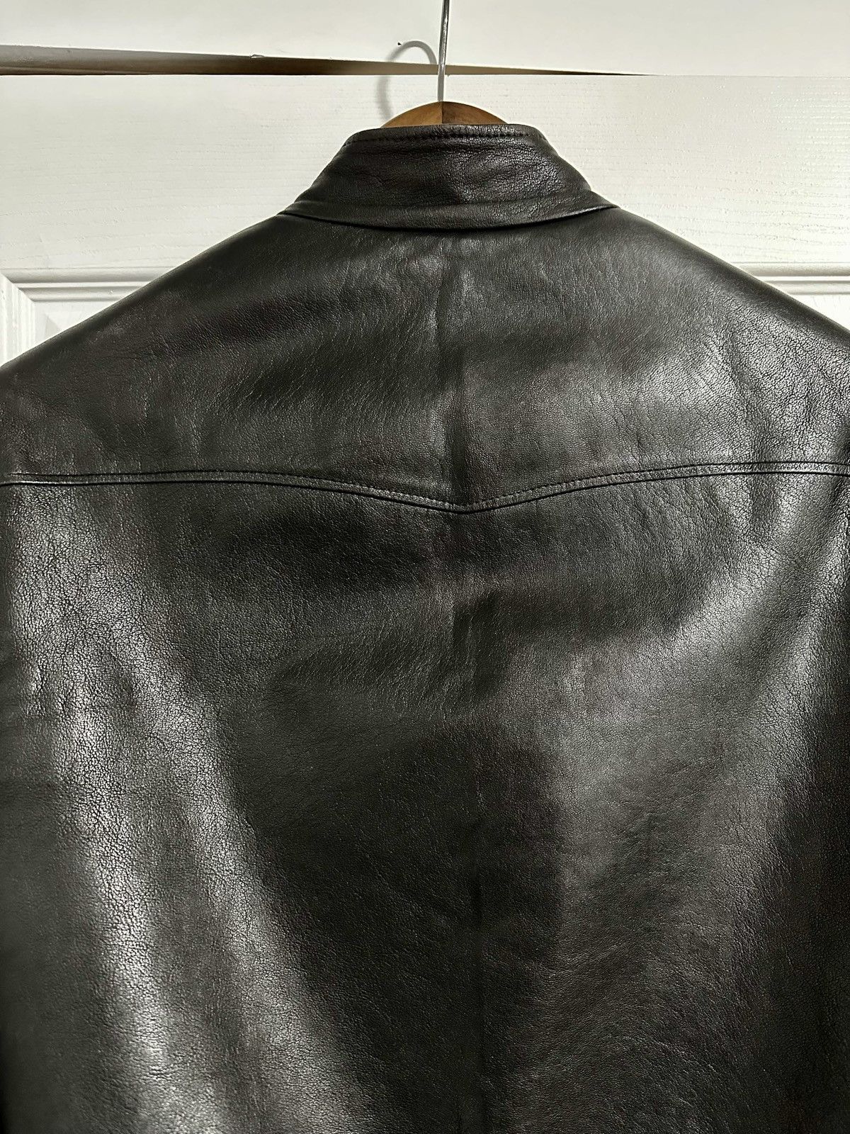 Saint Laurent Paris Saint Laurent Reversible Leather Shearling Bomber SAMPLE Size US XS / EU 42 / 0 - 9 Thumbnail