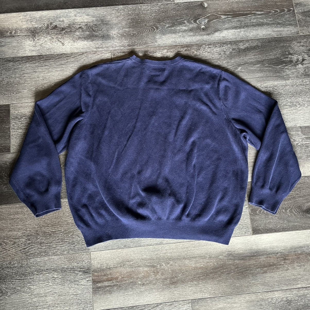 Polo Ralph Lauren Vintage 90s Polo Golf Ralph Lauren Basic Logo V Neck Sweater Size US XL / EU 56 / 4 - 2 Thumbnail