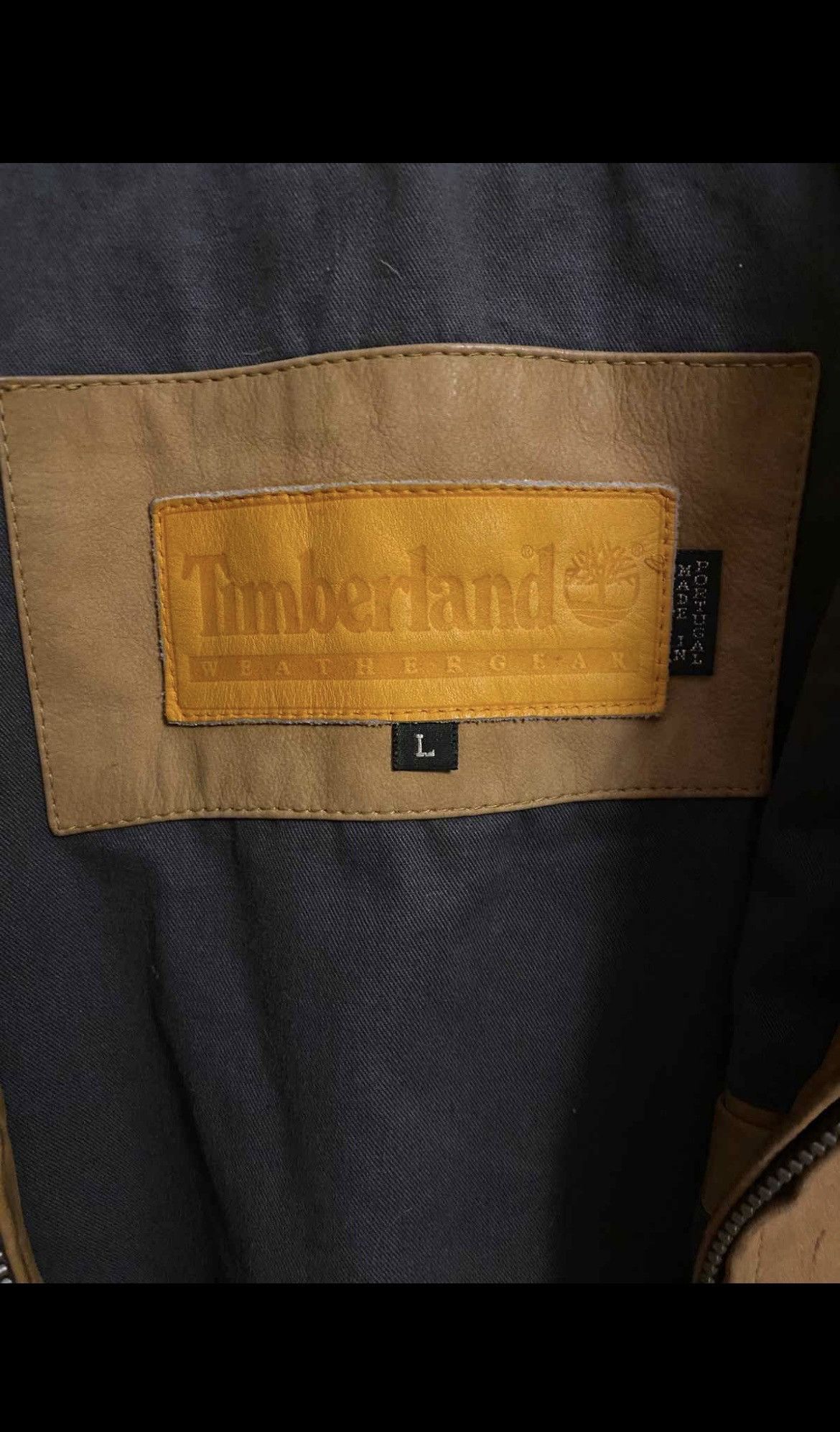 Timberland Vintage Timberland "Weathergear" Nubuck Leather Bomber Size US L / EU 52-54 / 3 - 4 Thumbnail