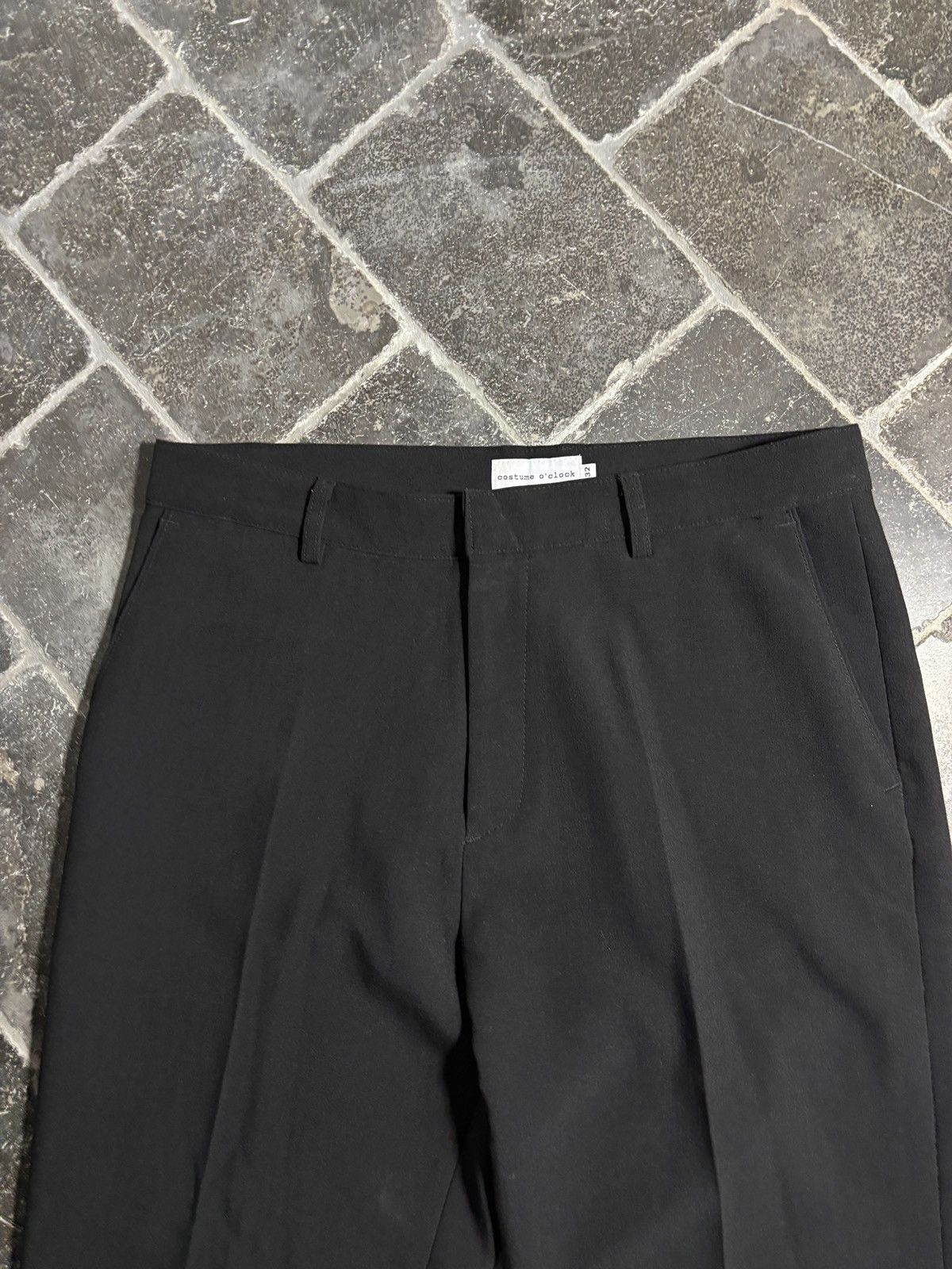 Japanese Brand Costume O’Clock Korean Designer Wool Trousers Vintage Pleat Size US 33 - 7 Thumbnail