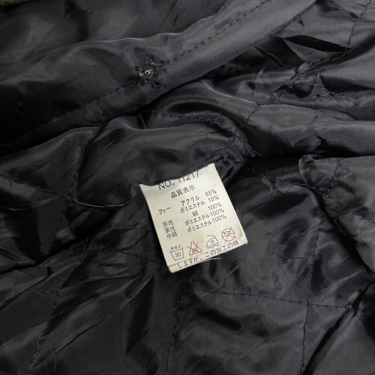 Tornado Mart 2000s In The Attic Fur Collar Mud Wash Patchwork Denim Jaket Size US M / EU 48-50 / 2 - 12 Thumbnail