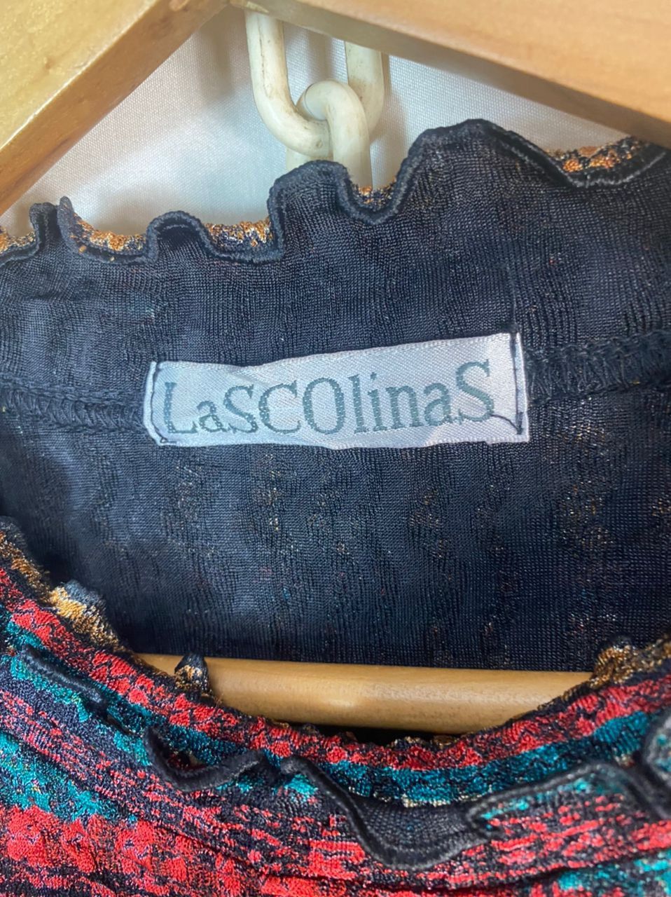 Other Lascolinas multicolor blouse shirt Size L / US 10 / IT 46 - 4 Thumbnail