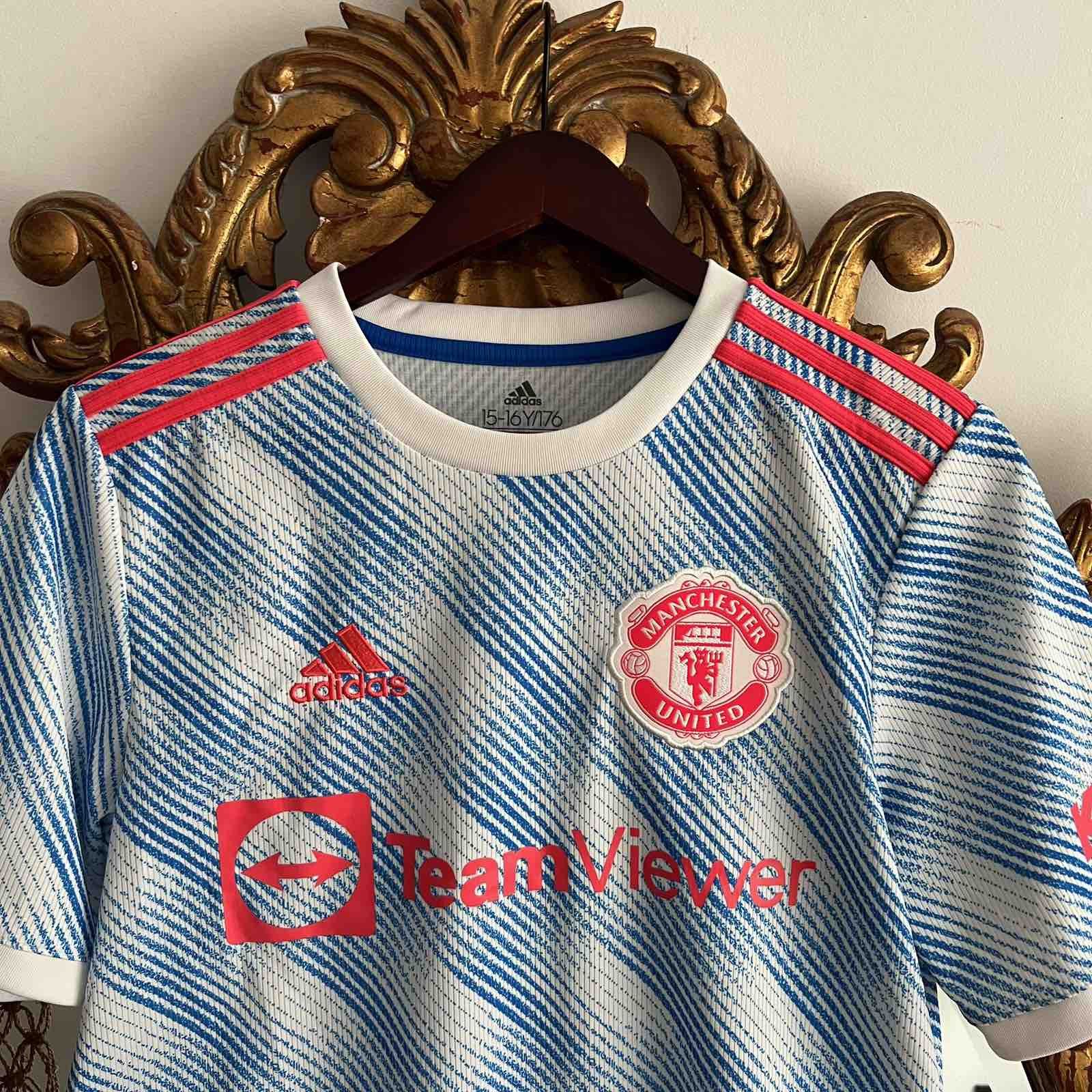 Adidas Adidas Manchester United 2016 Away Soccer Jersey Sz S Size US S / EU 44-46 / 1 - 2 Thumbnail