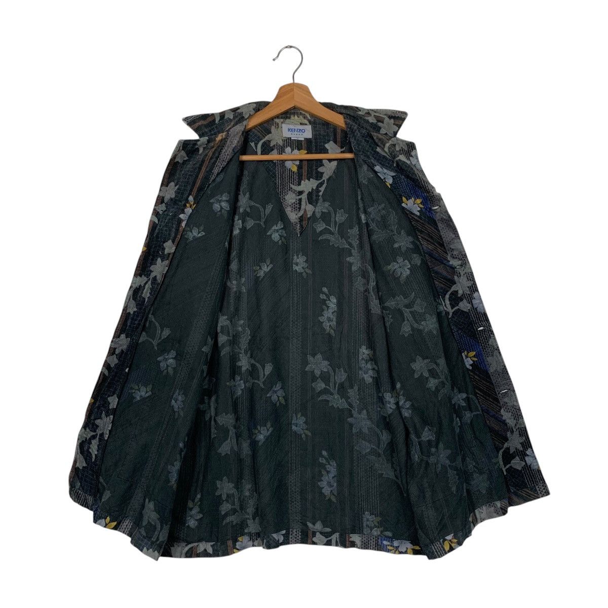 Kenzo KENZO HOMME Motif Flower Shirt Casual Jacket #1571-C70 Size US M / EU 48-50 / 2 - 11 Thumbnail