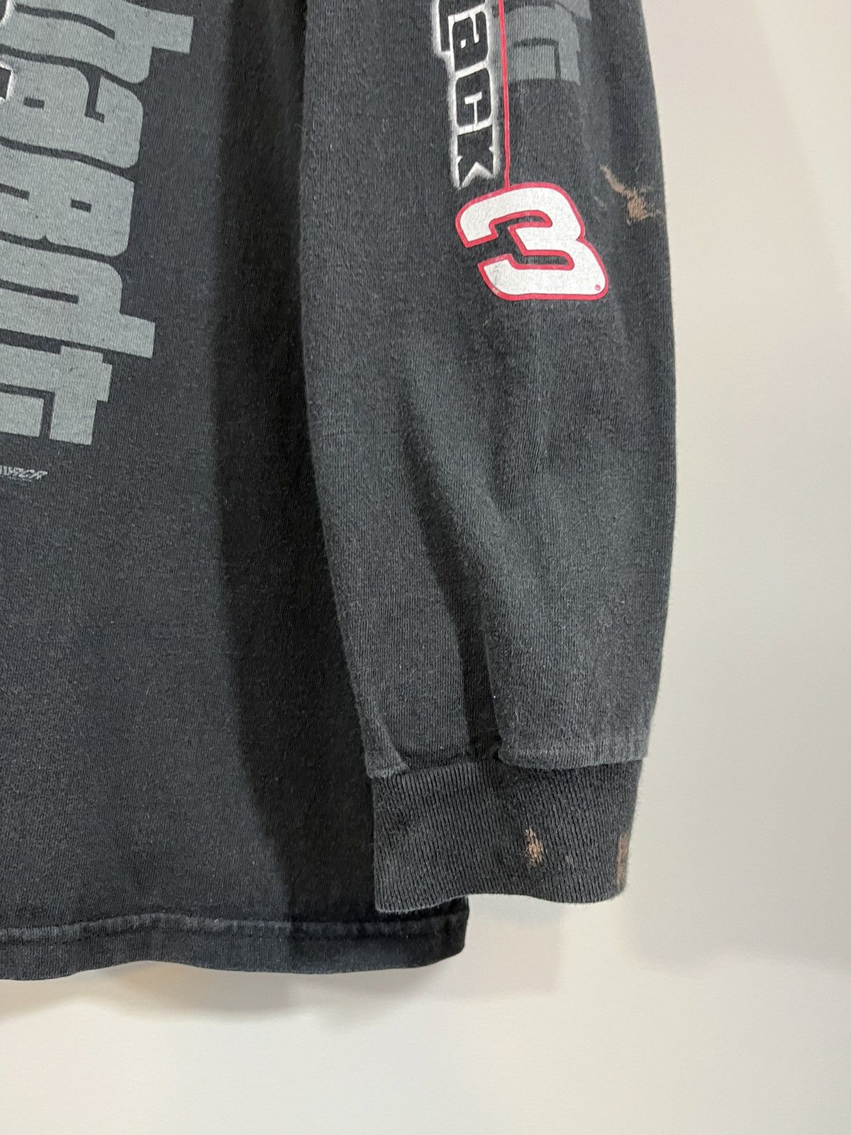 NASCAR Dale Earnhardt Thrashed Distressed Nascar Shirt Size US XXL / EU 58 / 5 - 8 Thumbnail