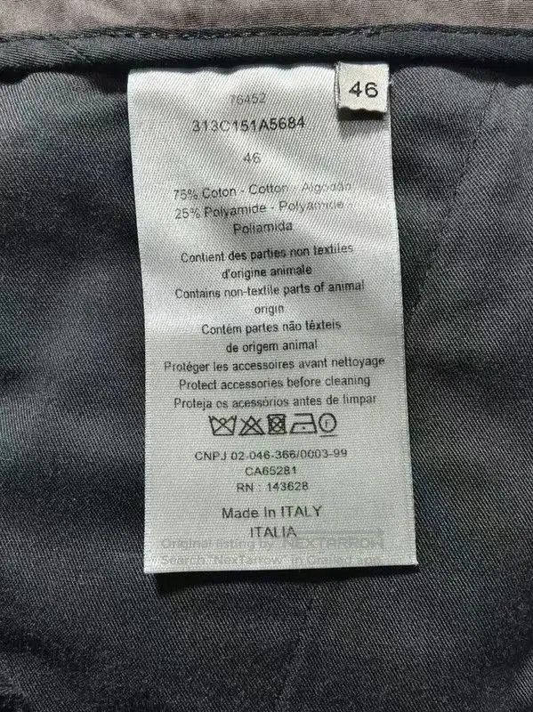 Dior Dior Gray Cotton Men’s Shorts . Size US 26 / EU 42 - 5 Thumbnail
