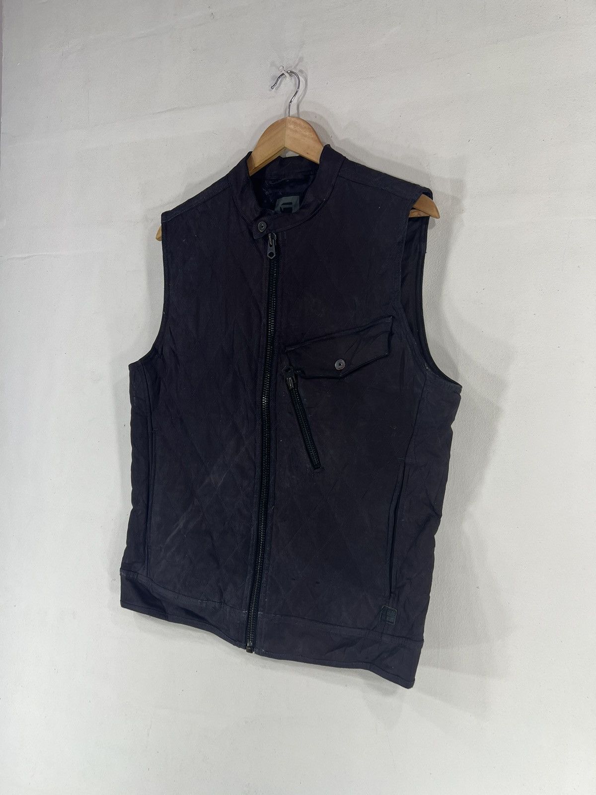 G-Star × If Six Was Nine × Le Grande Bleu (L.G.B.) G Star Raw Punk Vest Rare Design Size US L / EU 52-54 / 3 - 4 Thumbnail