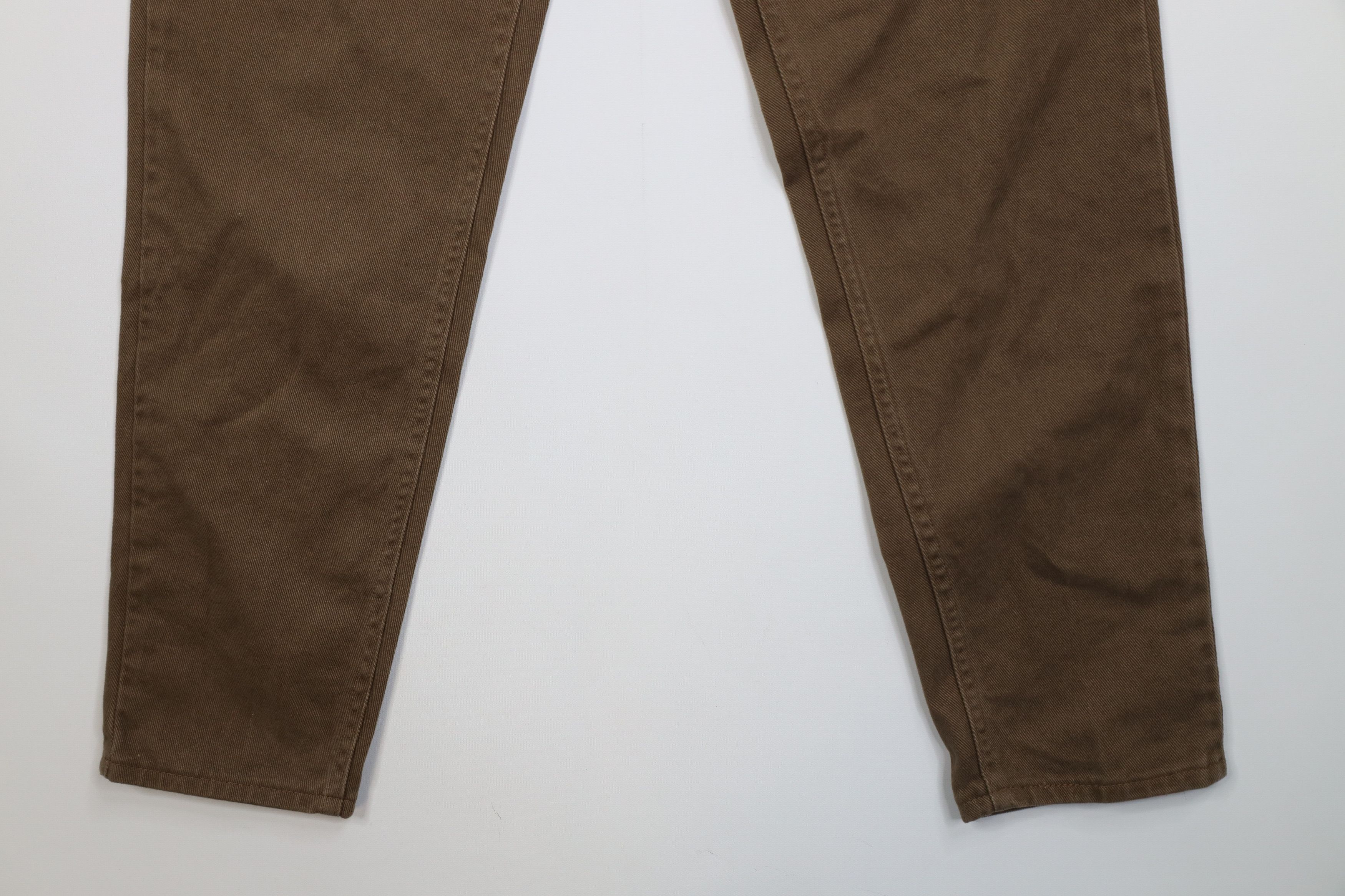 Lee Vintage 90s Lee Relaxed Fit Tapered Leg Jeans Brown USA Size 36" / US 14 / IT 50 - 4 Thumbnail