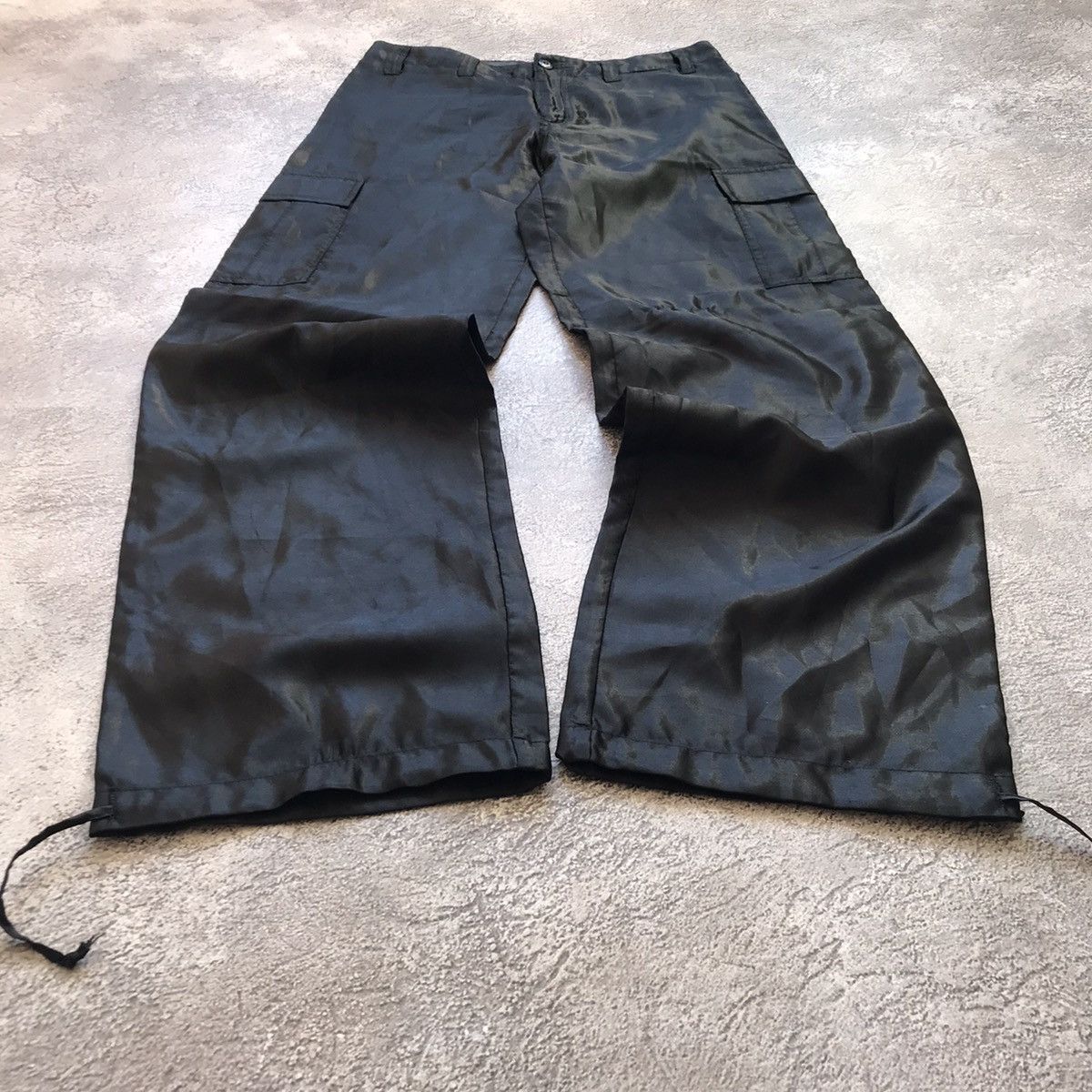 If Six Was Nine VINTAGE CARGO PANTS FLARED HYBRID PARACHUTE SPRING JAPAN 90S Size US 31 - 1 Thumbnail