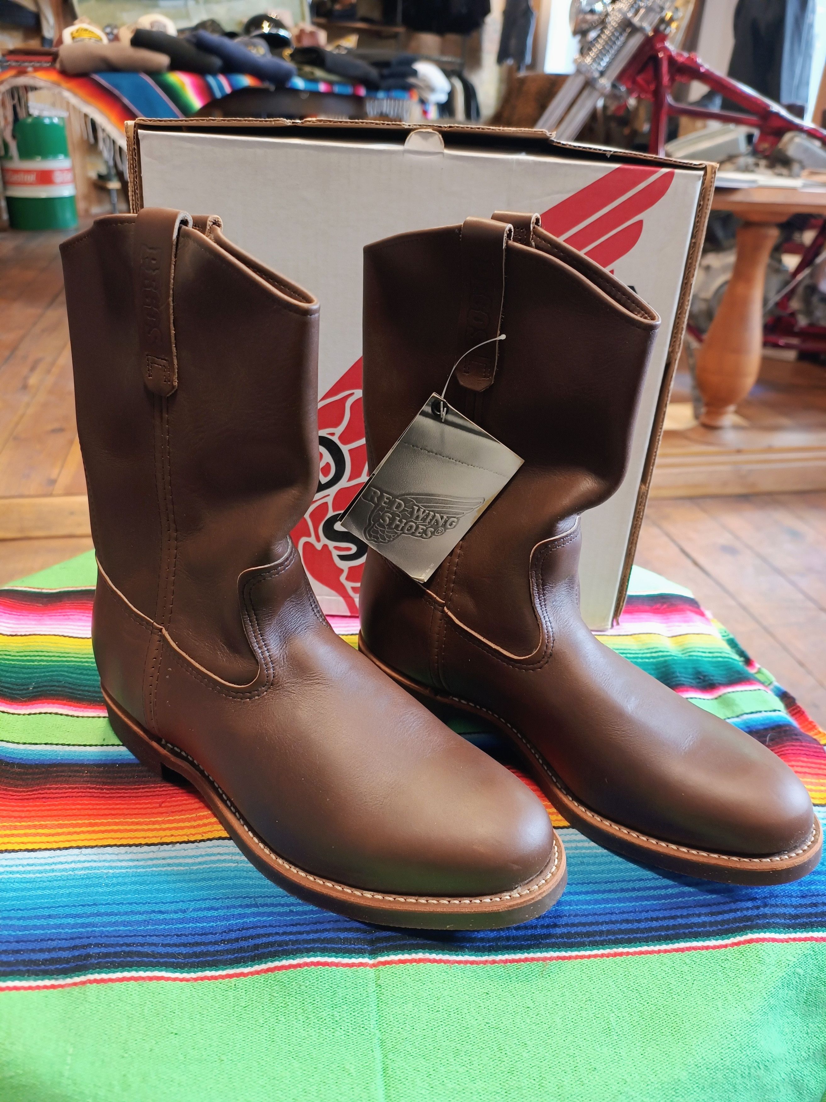 Red Wing Red Wing 1178 Pecos - rare NOS / Deadstock / NEW - US 11E Size US 11 / EU 44 - 3 Thumbnail