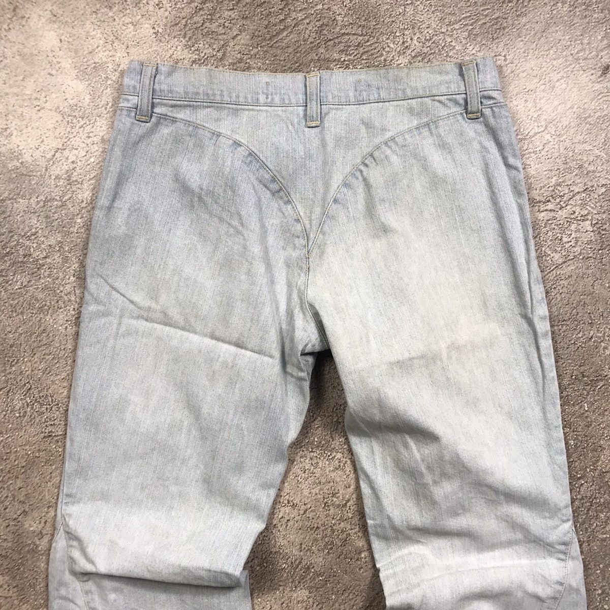 Vintage Vintage 90s Faded Distressed Baggy Jeans Grunge Skate 28 Size 28" / US 6 / IT 42 - 7 Thumbnail