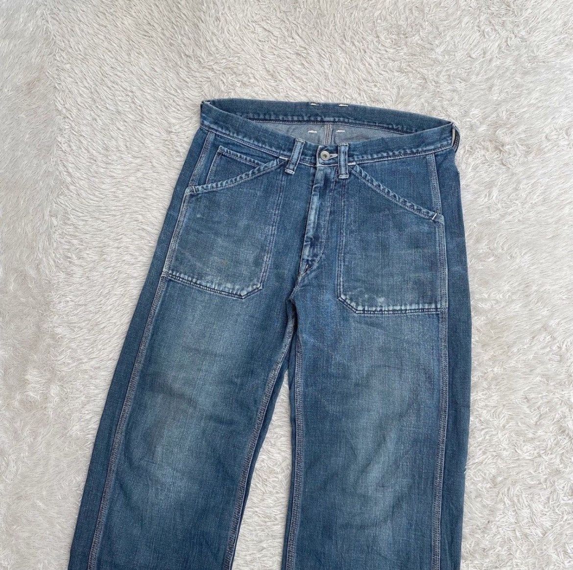 45rpm × Japanese Brand 45rpm Denim Pants Size US 30 / EU 46 - 2 Thumbnail