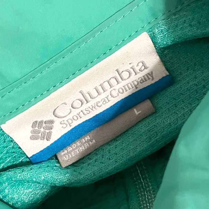 Altea Columbia Womens Jacket Teal Wind Rain Hooded Zip Pockets Gorpcore Outdoors L Size L / US 10 / IT 46 - 4 Thumbnail