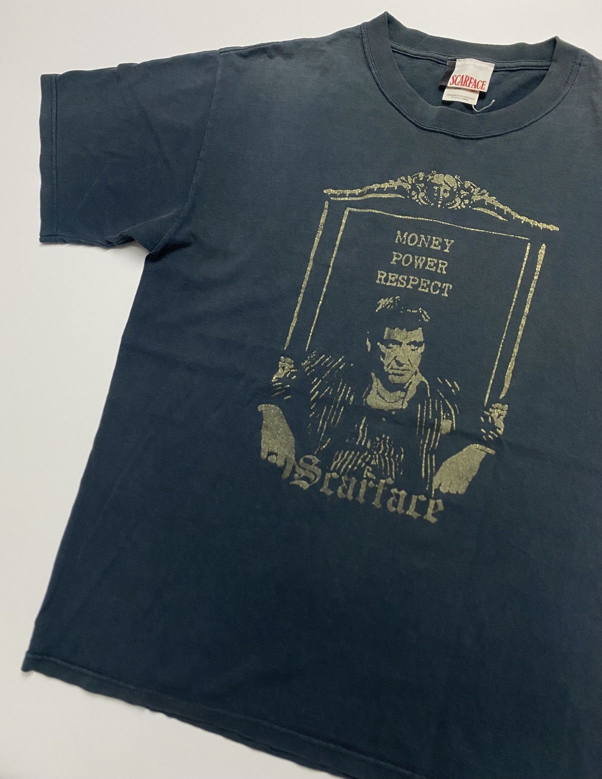 Vintage Rare Vintage Scarface Original Merch 00s Tee Alpacino Size US L / EU 52-54 / 3 - 2 Thumbnail