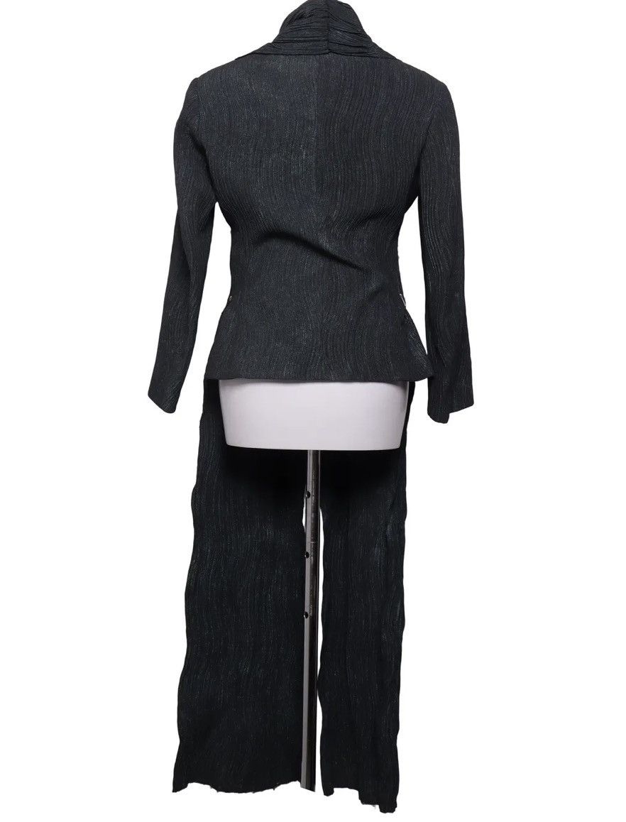 Issey Miyake Issey Miyake Serpent Green Pleated Jacket 2002-3 Size M / US 6-8 / IT 42-44 - 2 Thumbnail