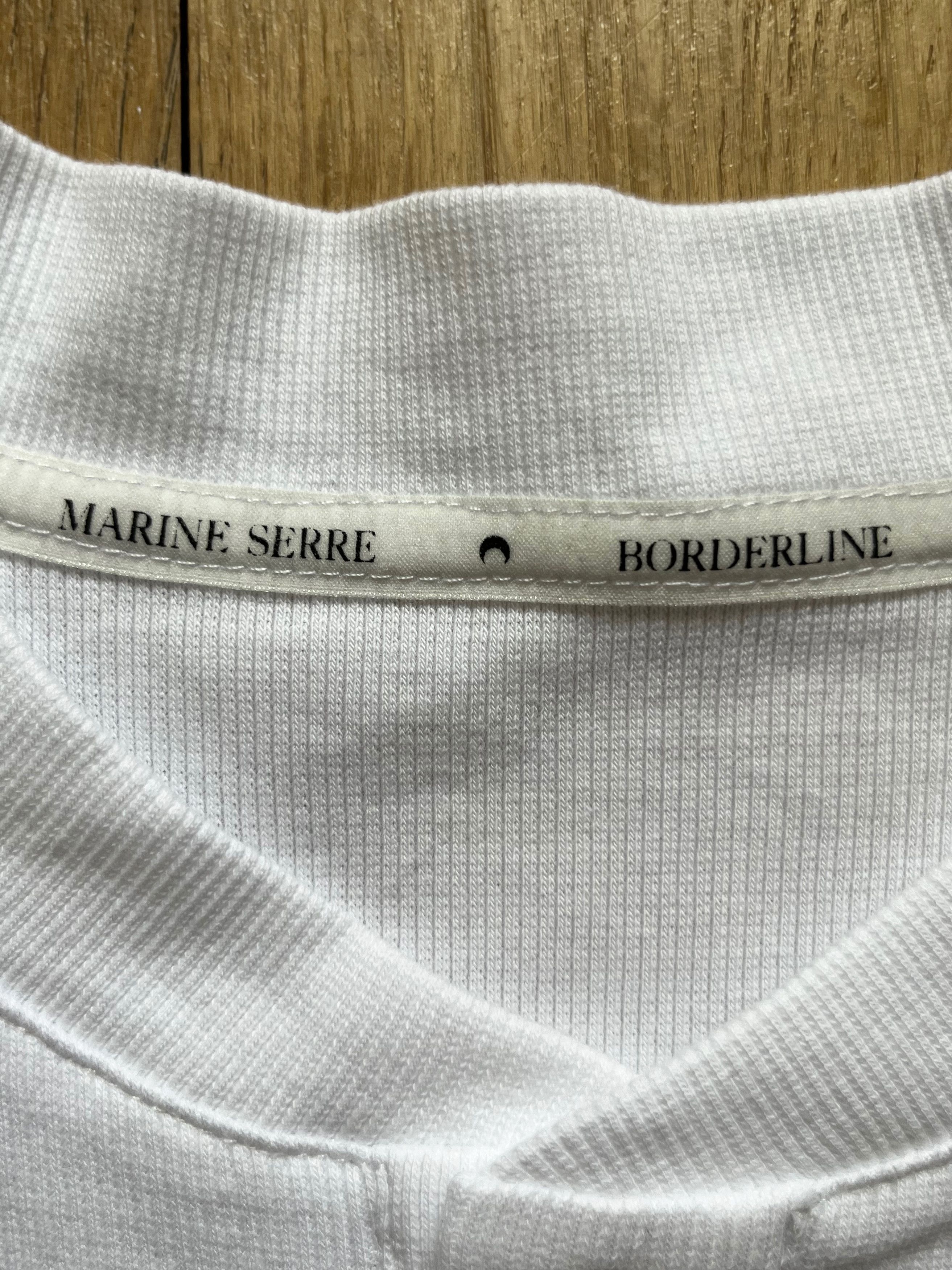 Marine Serre Marine Serre rib button henley tshirt Size US L / EU 52-54 / 3 - 4 Thumbnail