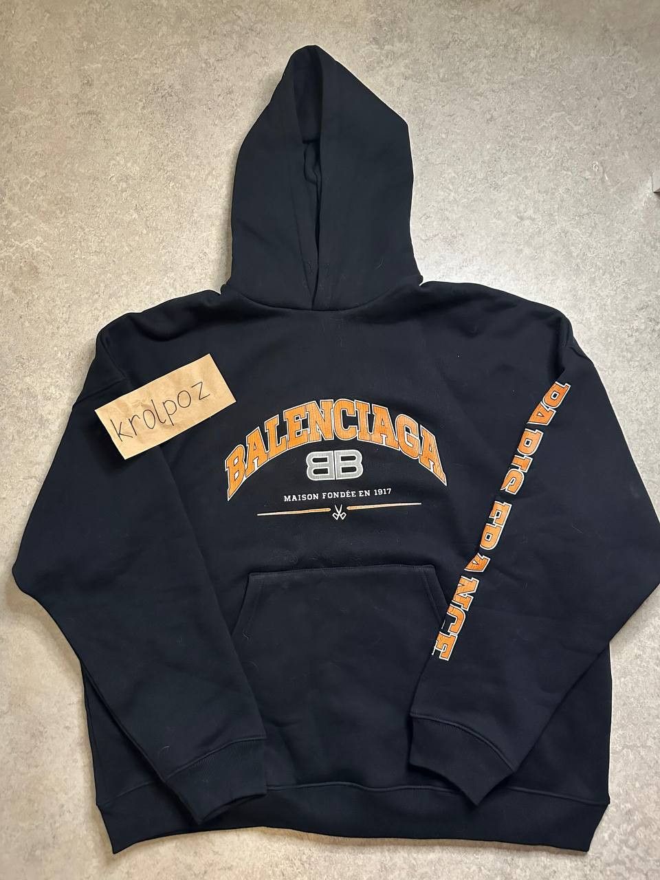 Balenciaga Maison Margiela Balenciaga Maison hoodie Grailed