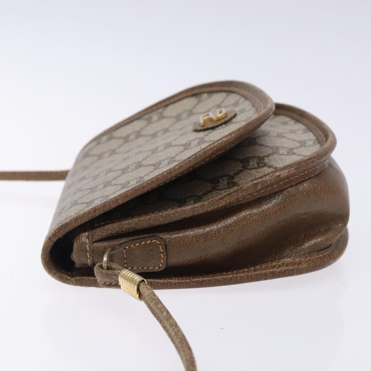 Gucci GUCCI GG Plus Supreme Shoulder Bag Pvc Beige Gold Size ONE SIZE - 5 Thumbnail