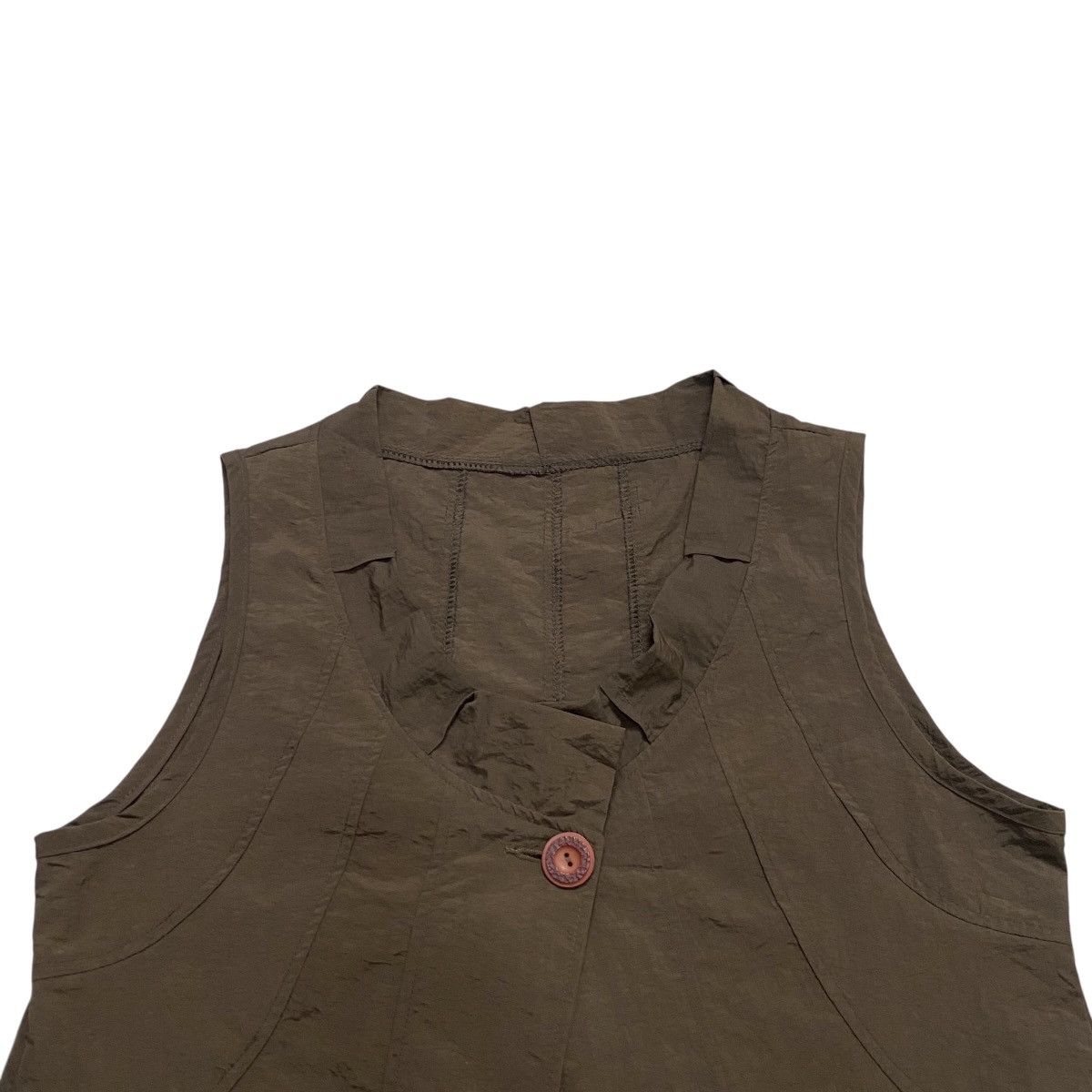 Y's Y’s Collection single button waist coat vest Size M / US 6-8 / IT 42-44 - 6 Thumbnail