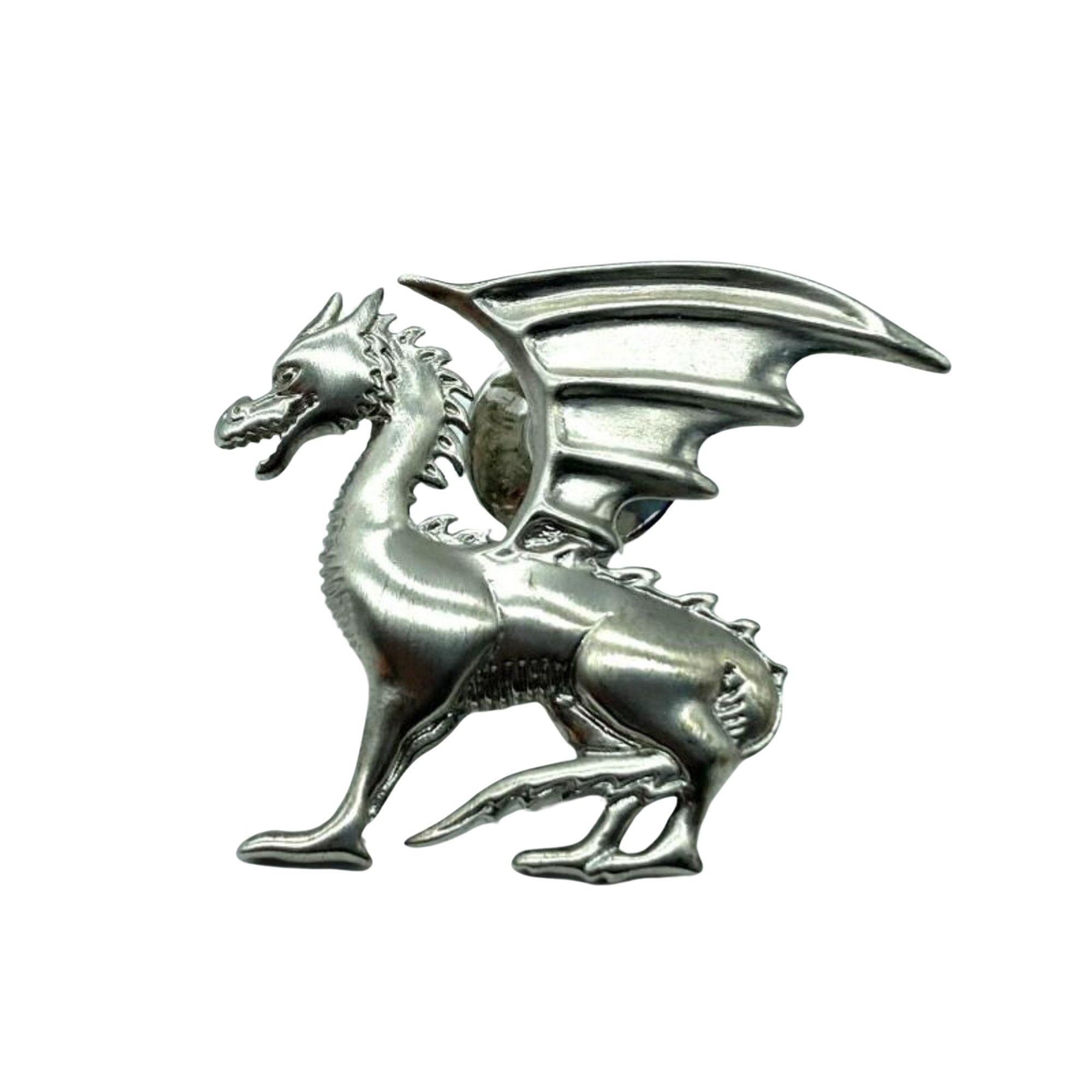 image of Hermes Brooch in Silver, Women's