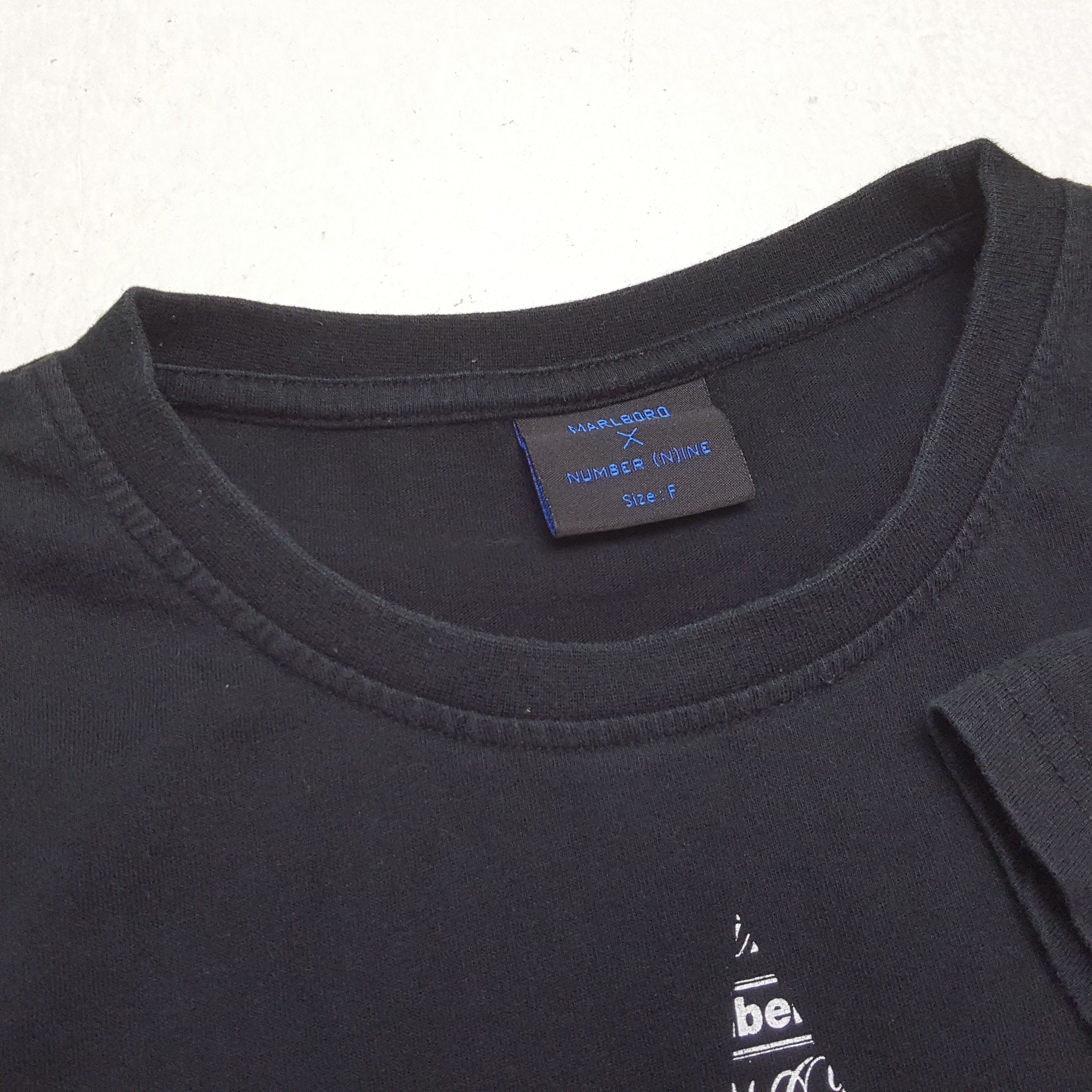 Marlboro × Number (N)ine × Vintage MARLBORO x NUMBER (N)INE Japanese Brand Designer Tshirt Size US L / EU 52-54 / 3 - 7 Thumbnail