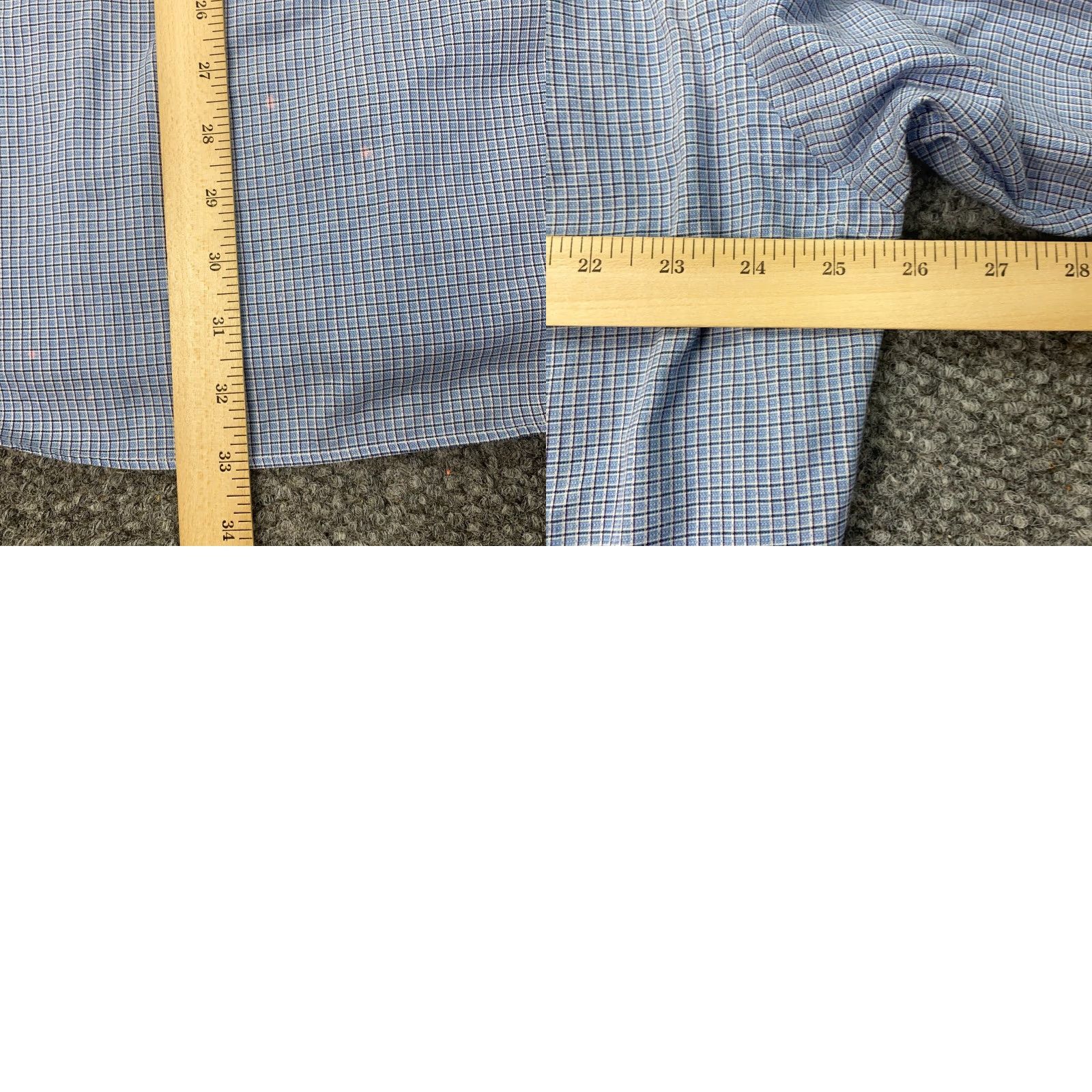 Ralph Lauren VINTAGE Ralph Lauren Button-Up Shirt Mens Size 16.5 Blue Plaid Long Sleeve 90s Size US L / EU 52-54 / 3 - 8 Thumbnail