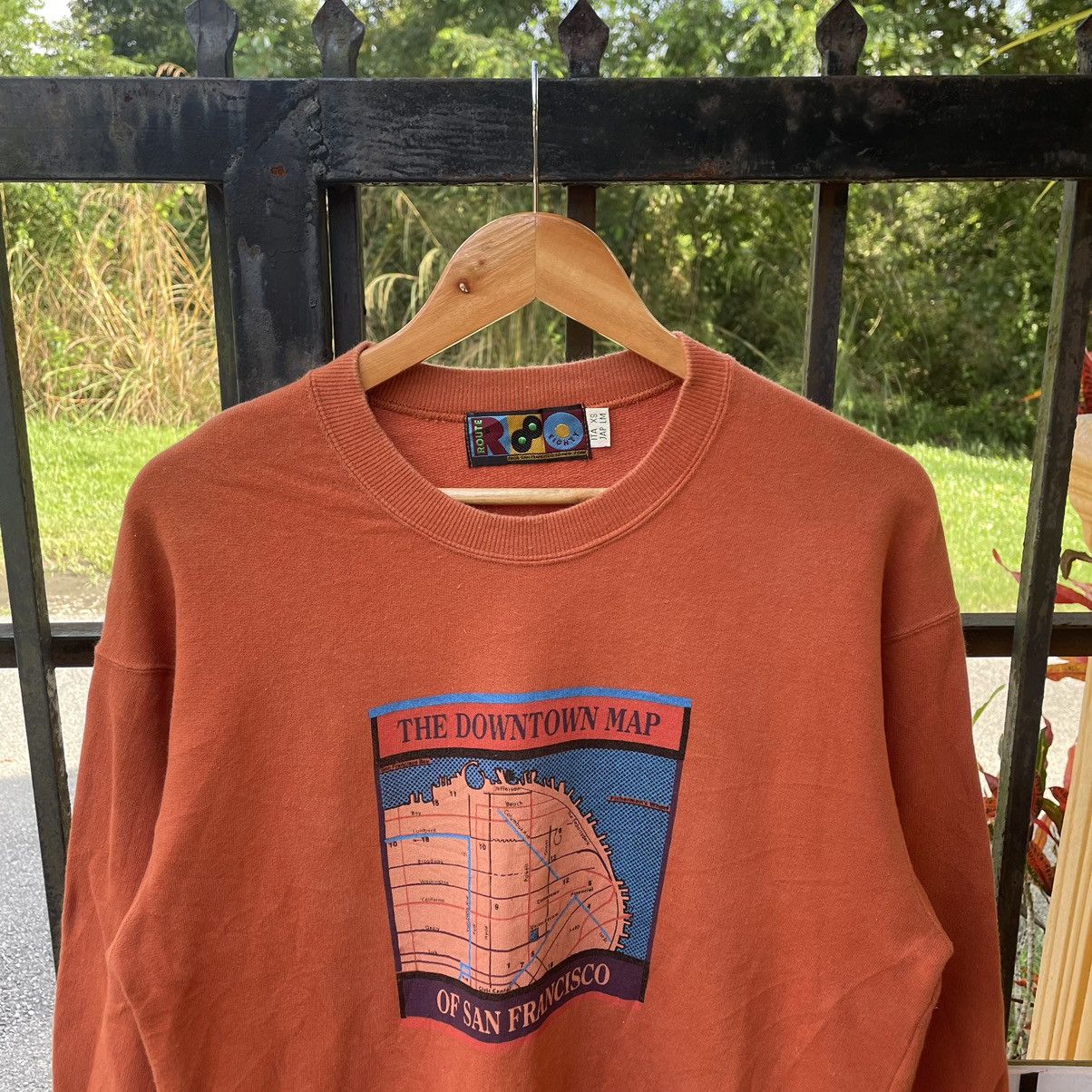 Vintage 🔥Vintage San Francisco The Downtown Map Sweatshirts Size US S / EU 44-46 / 1 - 3 Thumbnail