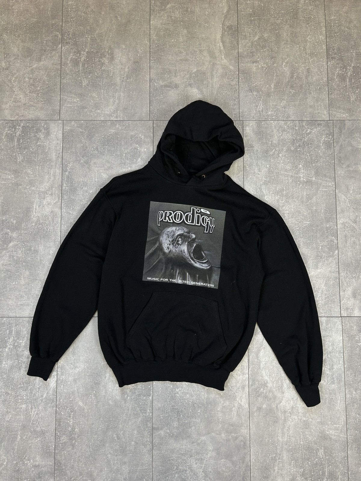 Vintage Mens Vintage Prodigy Hoodie rare rock band | Grailed