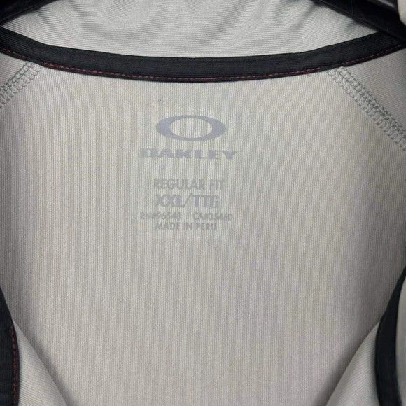 Oakley Oakley Golf Polo Shirt Men Gray Regular Fit Collared 2XL Size US XXL / EU 58 / 5 - 6 Thumbnail