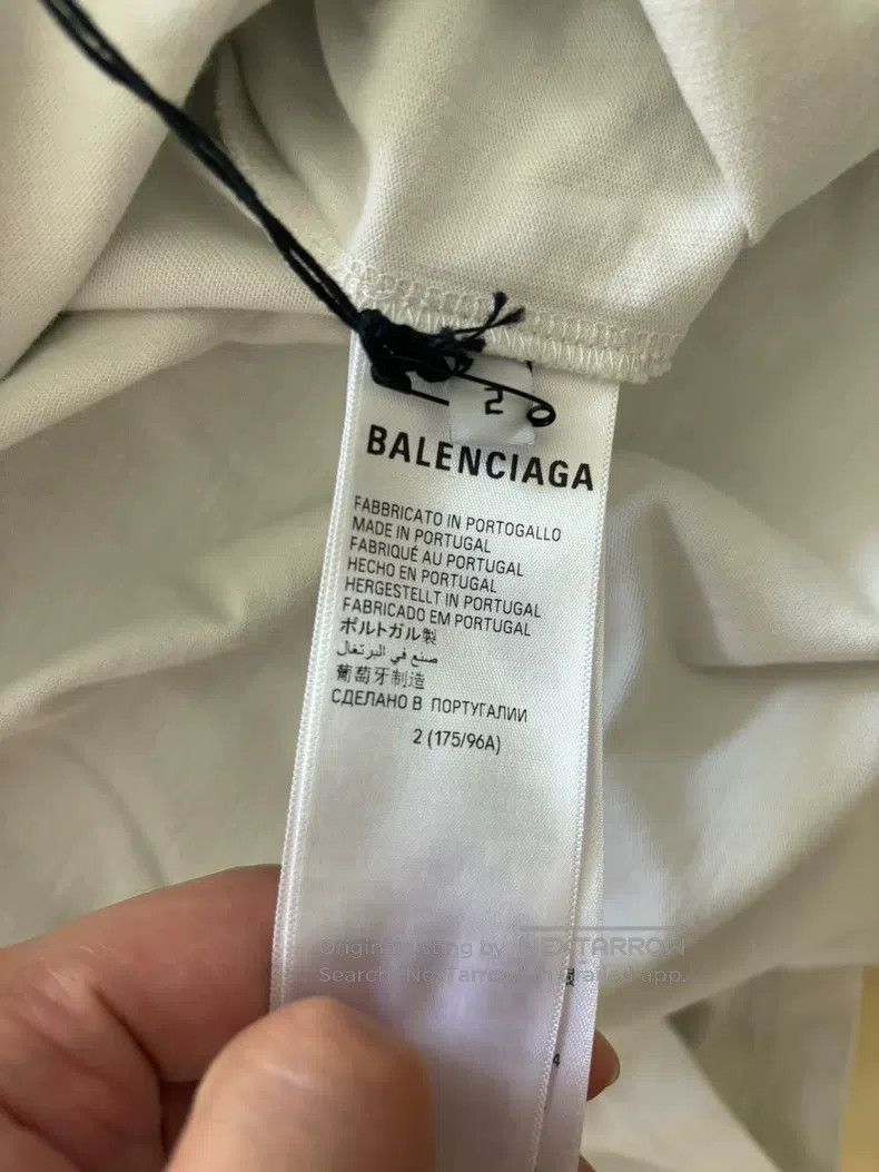 Balenciaga Balenciaga Casual solid-color round-neck print long-sleeve Size US M / EU 48-50 / 2 - 5 Thumbnail